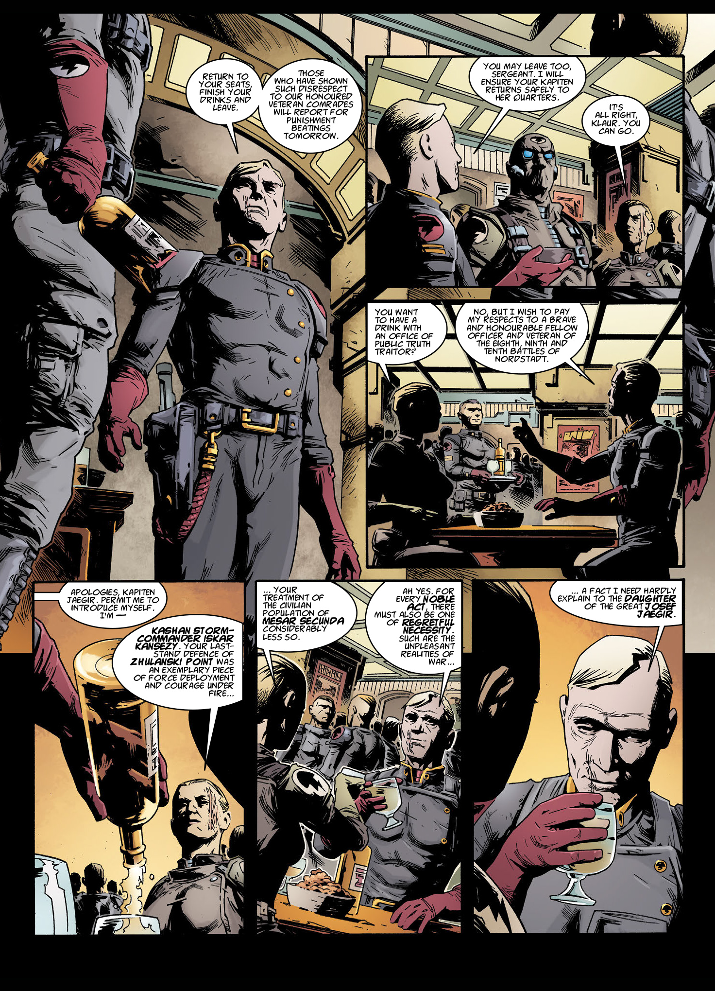 Read online Jaegir: Beasts Within comic -  Issue # TPB - 87