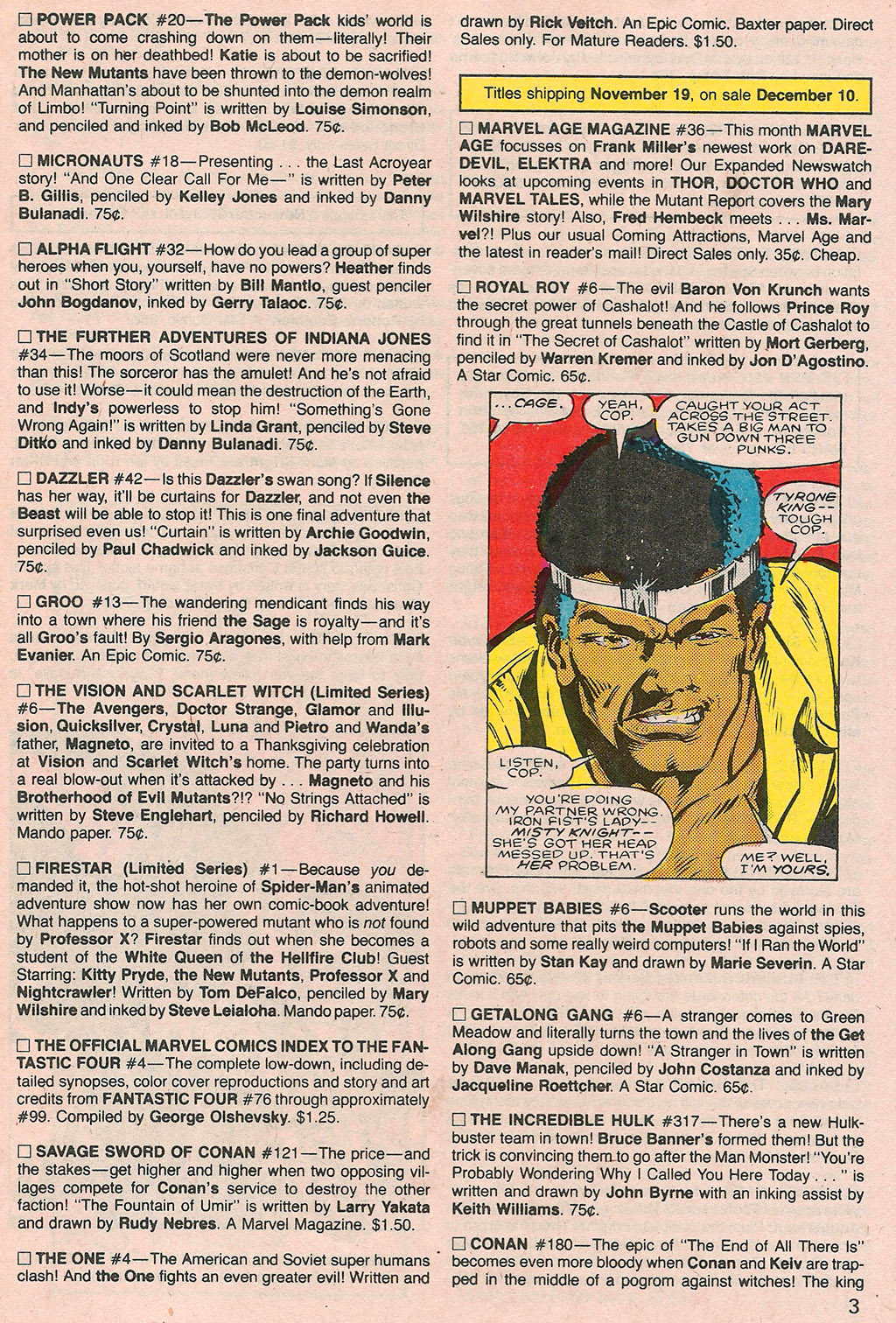 Read online Marvel Age comic -  Issue #35 - 5