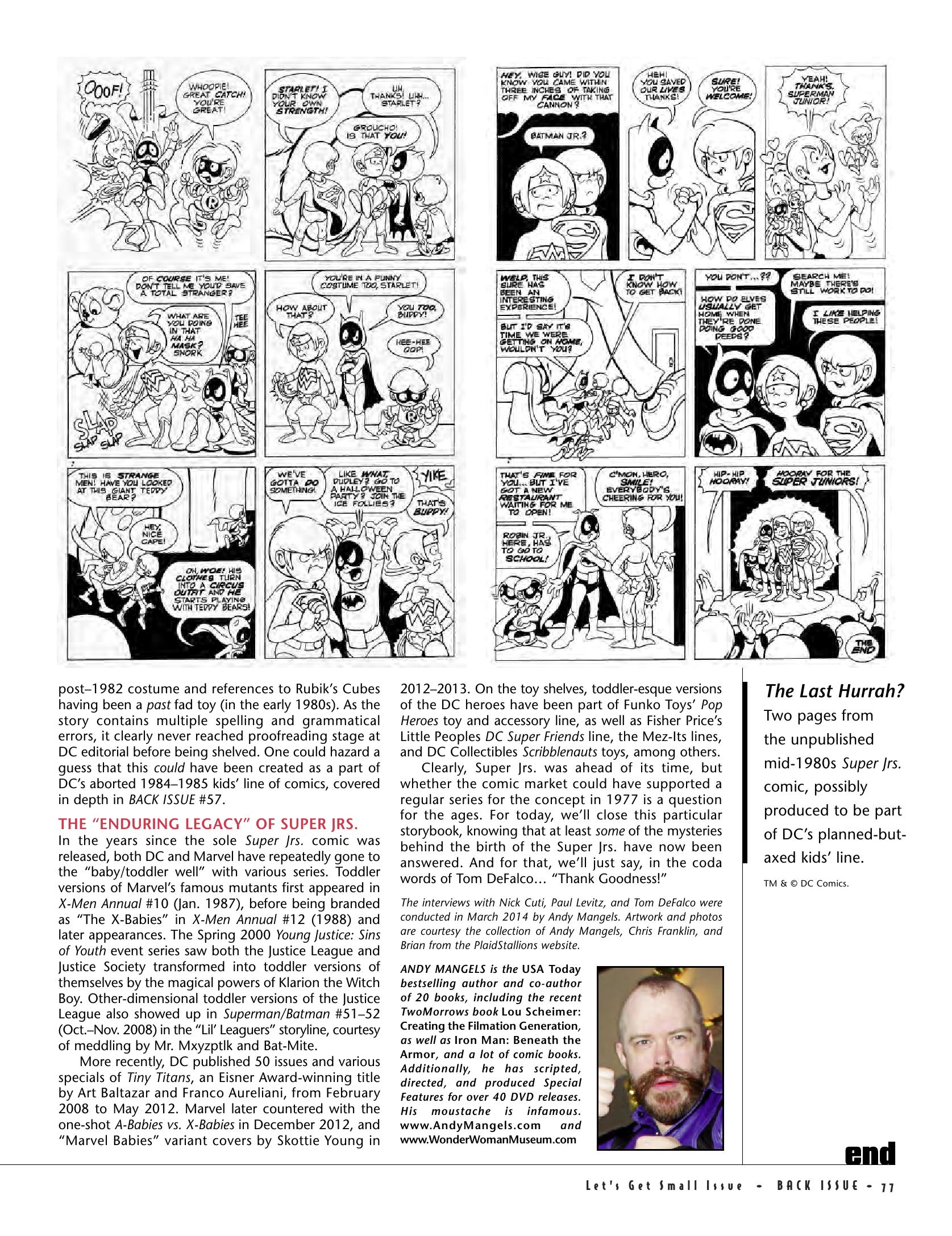 Read online Back Issue comic -  Issue #76 - 79