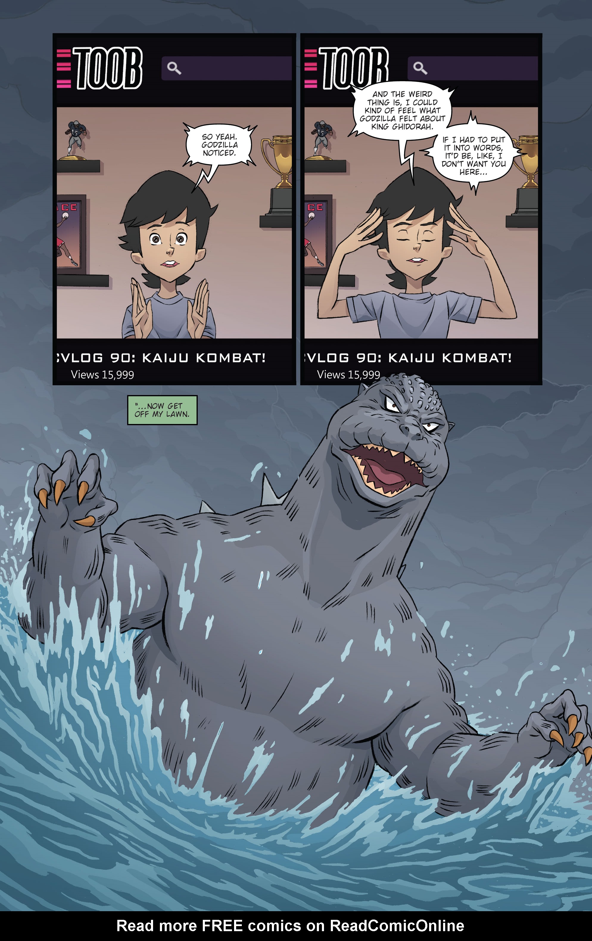 Read online Godzilla: Monsters & Protectors - All Hail the King! comic -  Issue #3 - 13