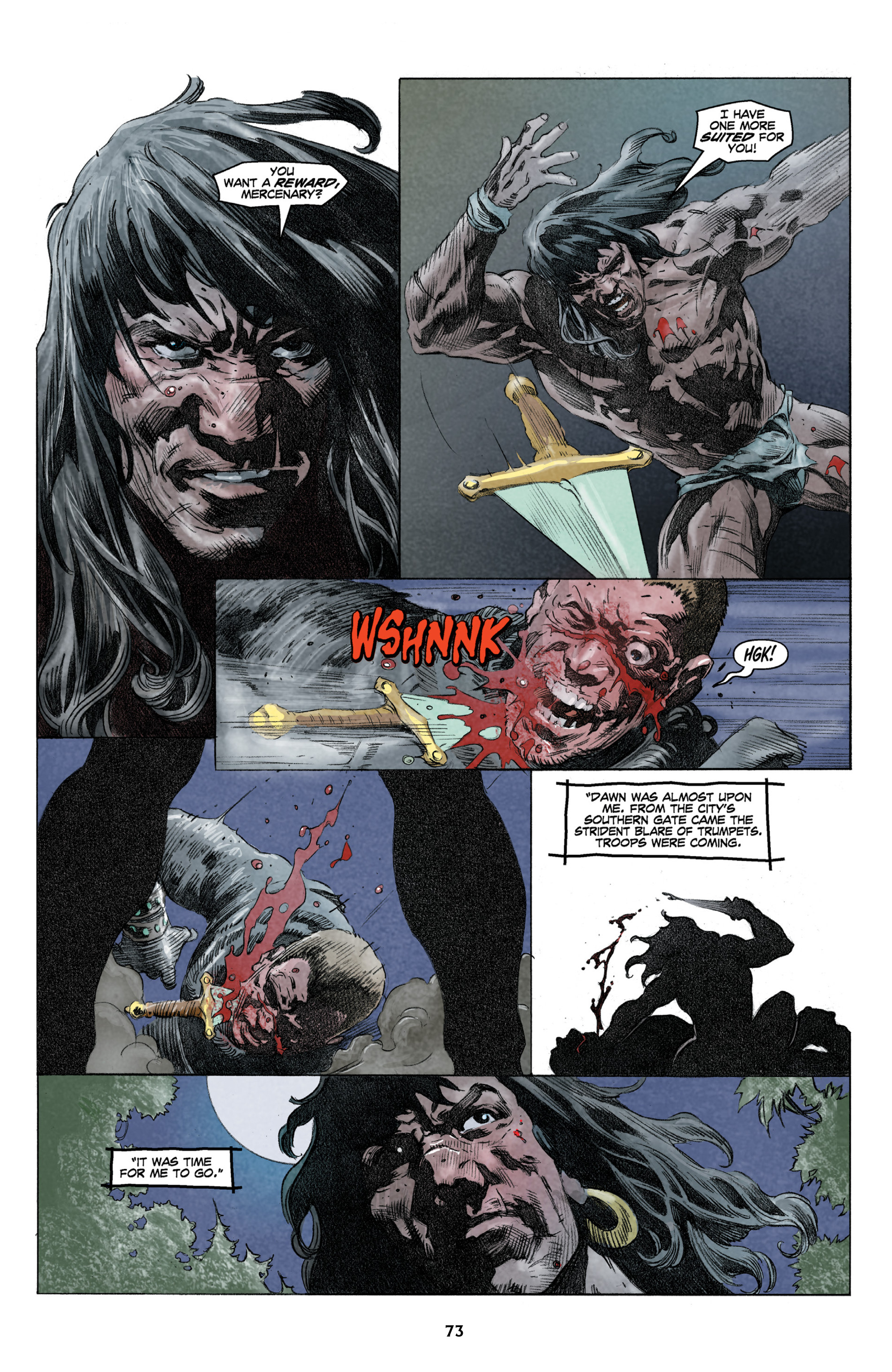 Read online King Conan: The Hour of the Dragon comic -  Issue # _TPB - 74