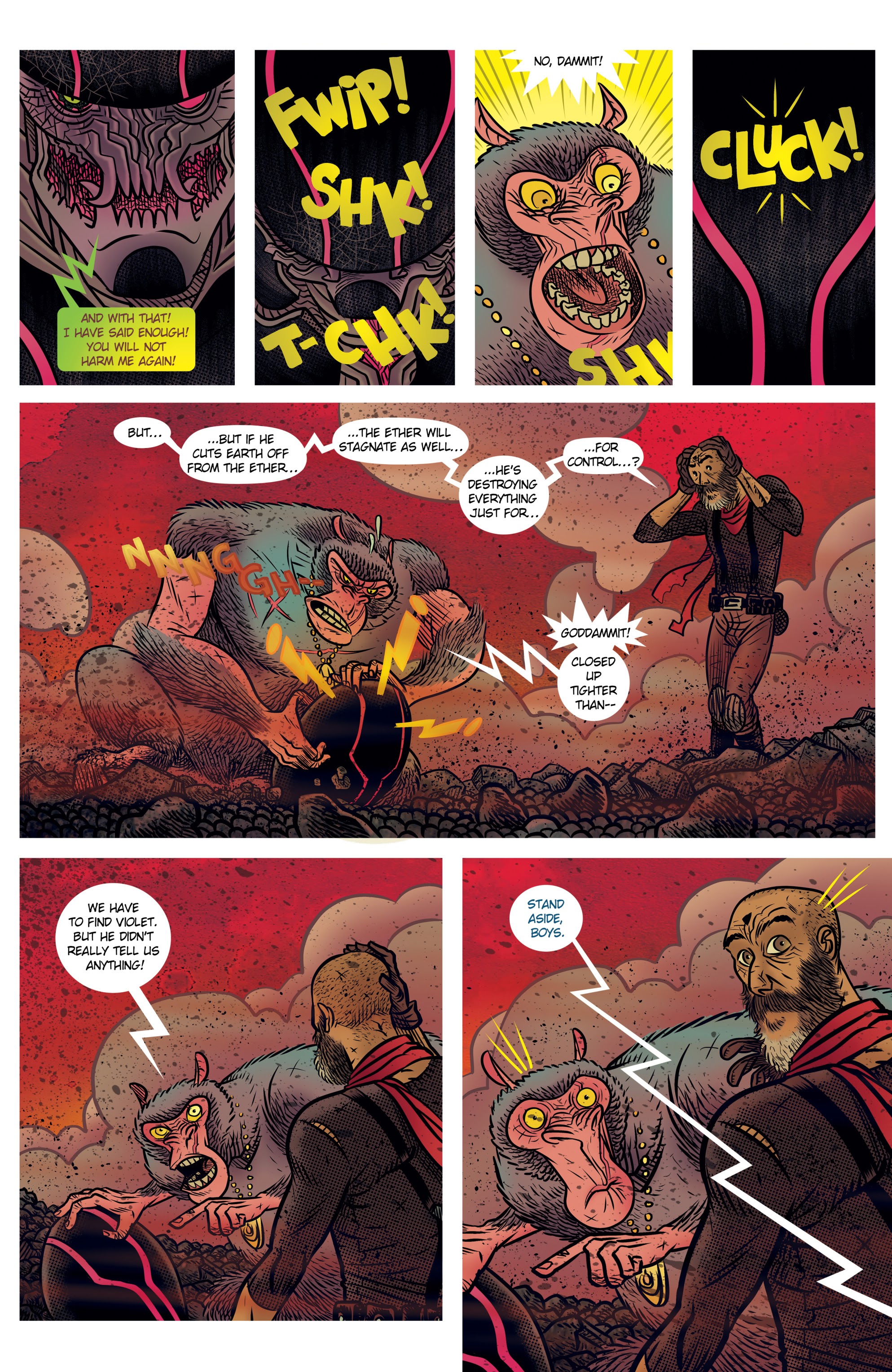 Read online Ether: The Disappearance of Violet Bell comic -  Issue # _TPB - 89