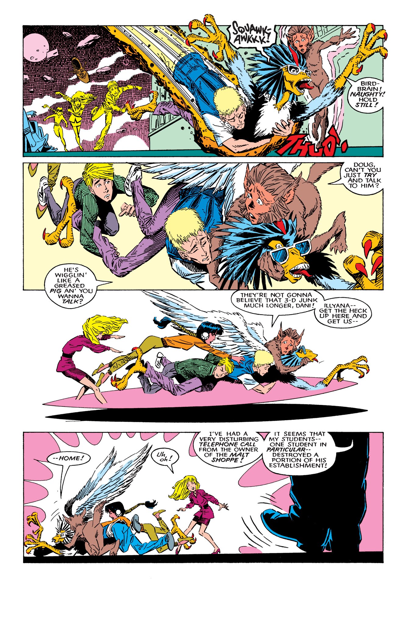 Read online X-Men: Fall of the Mutants comic -  Issue # TPB 1 (Part 3) - 99