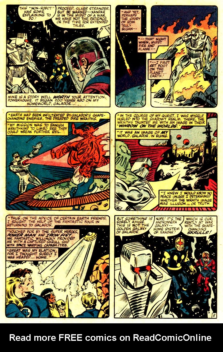 Read online ROM (1979) comic -  Issue #24 - 6