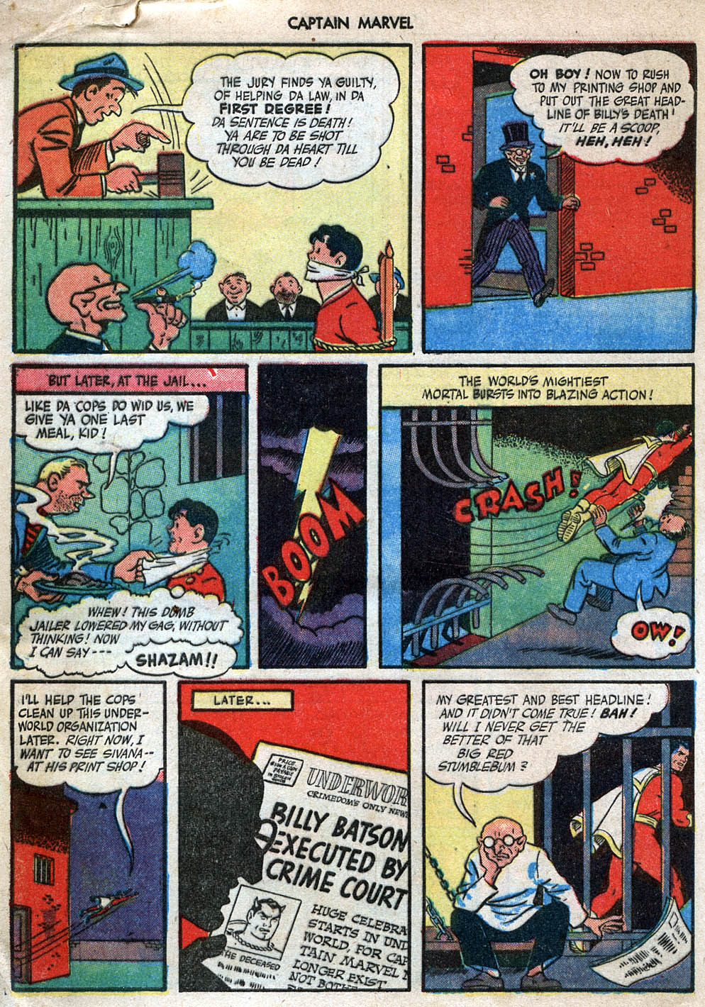 Read online Captain Marvel Adventures comic -  Issue #50 - 32