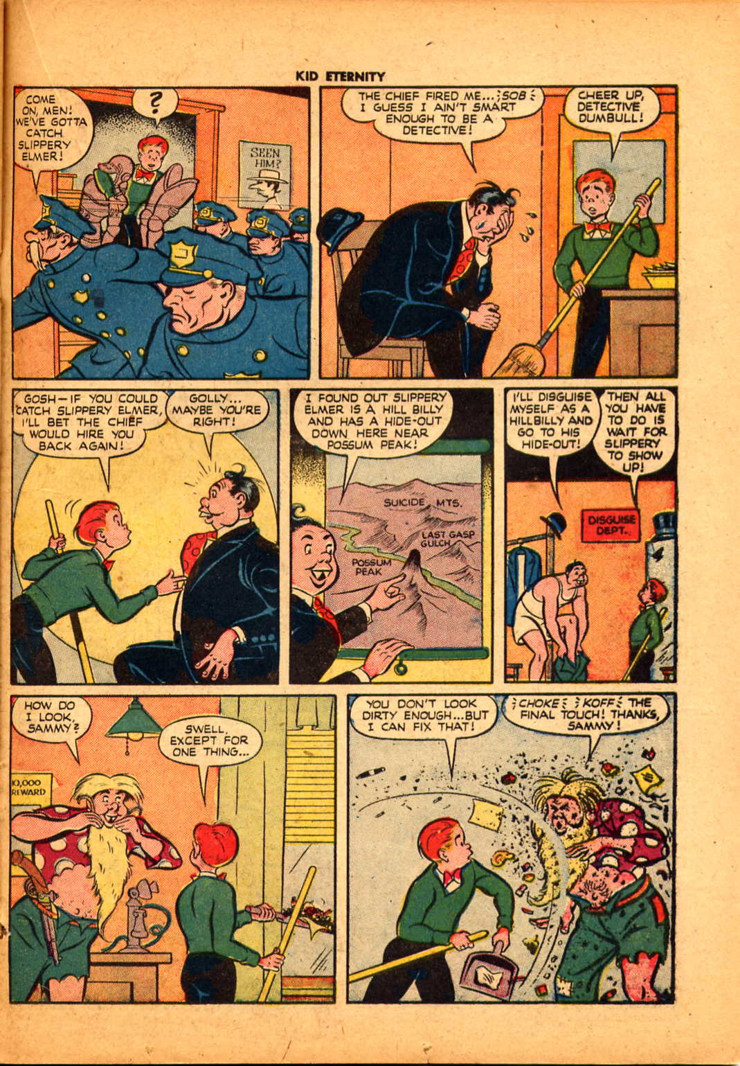 Read online Kid Eternity (1946) comic -  Issue #6 - 29