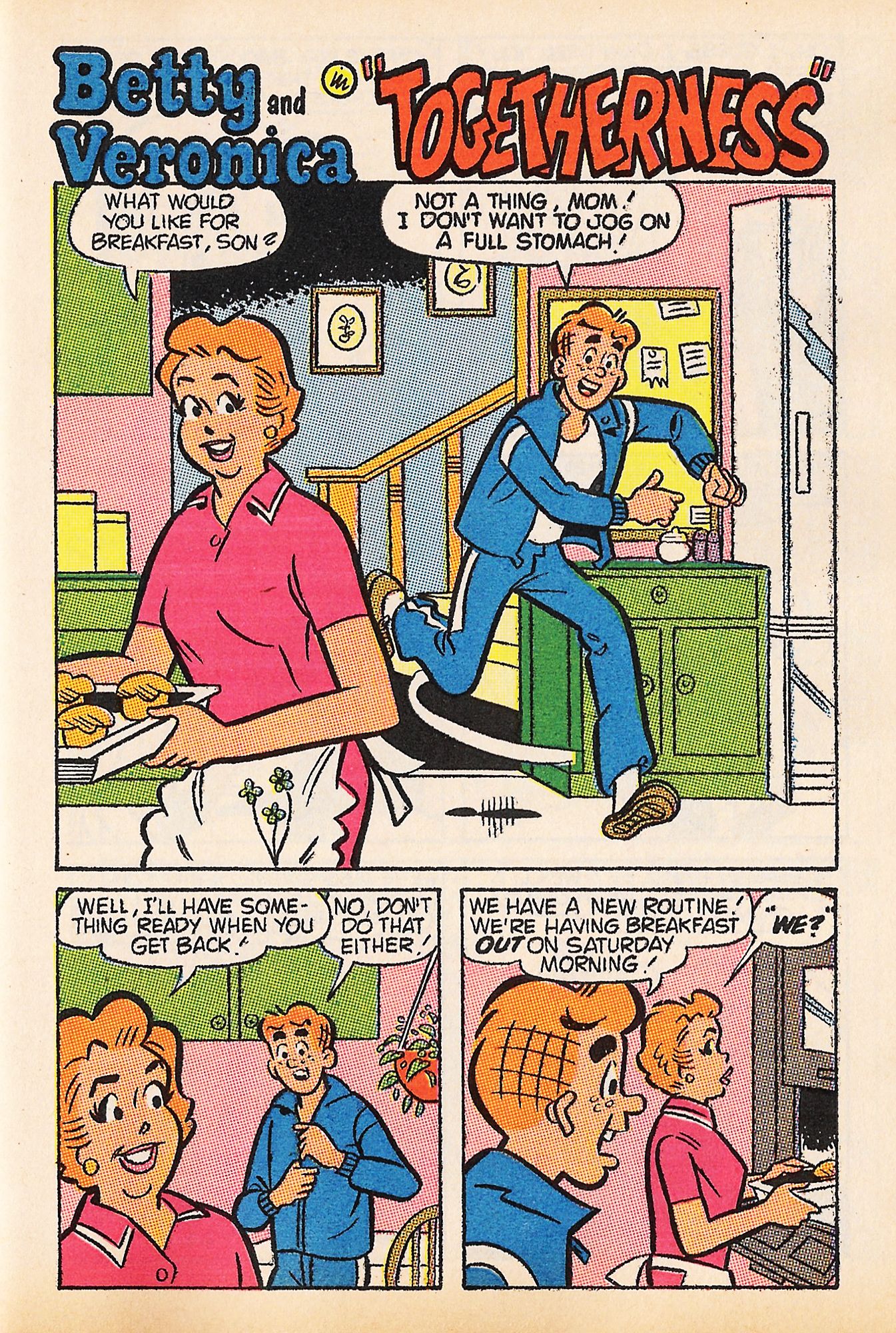 Read online Betty and Veronica Digest Magazine comic -  Issue #52 - 73