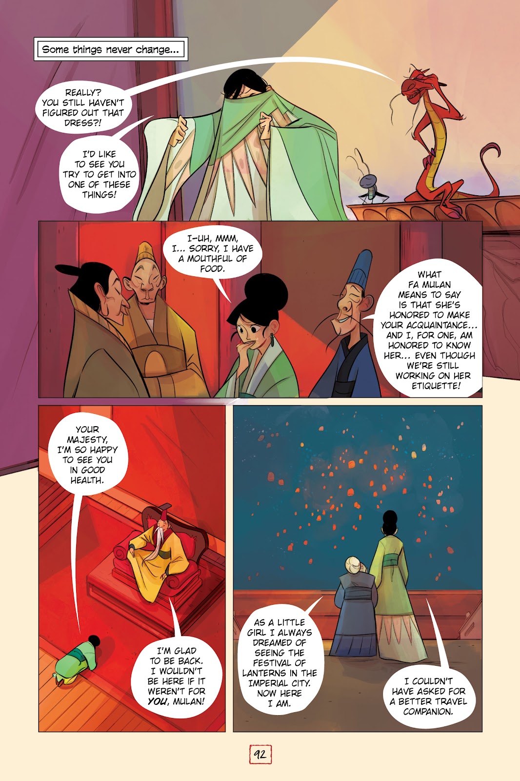 Disney Mulan's Adventure Journal: The Palace of Secrets issue TPB - Page 91