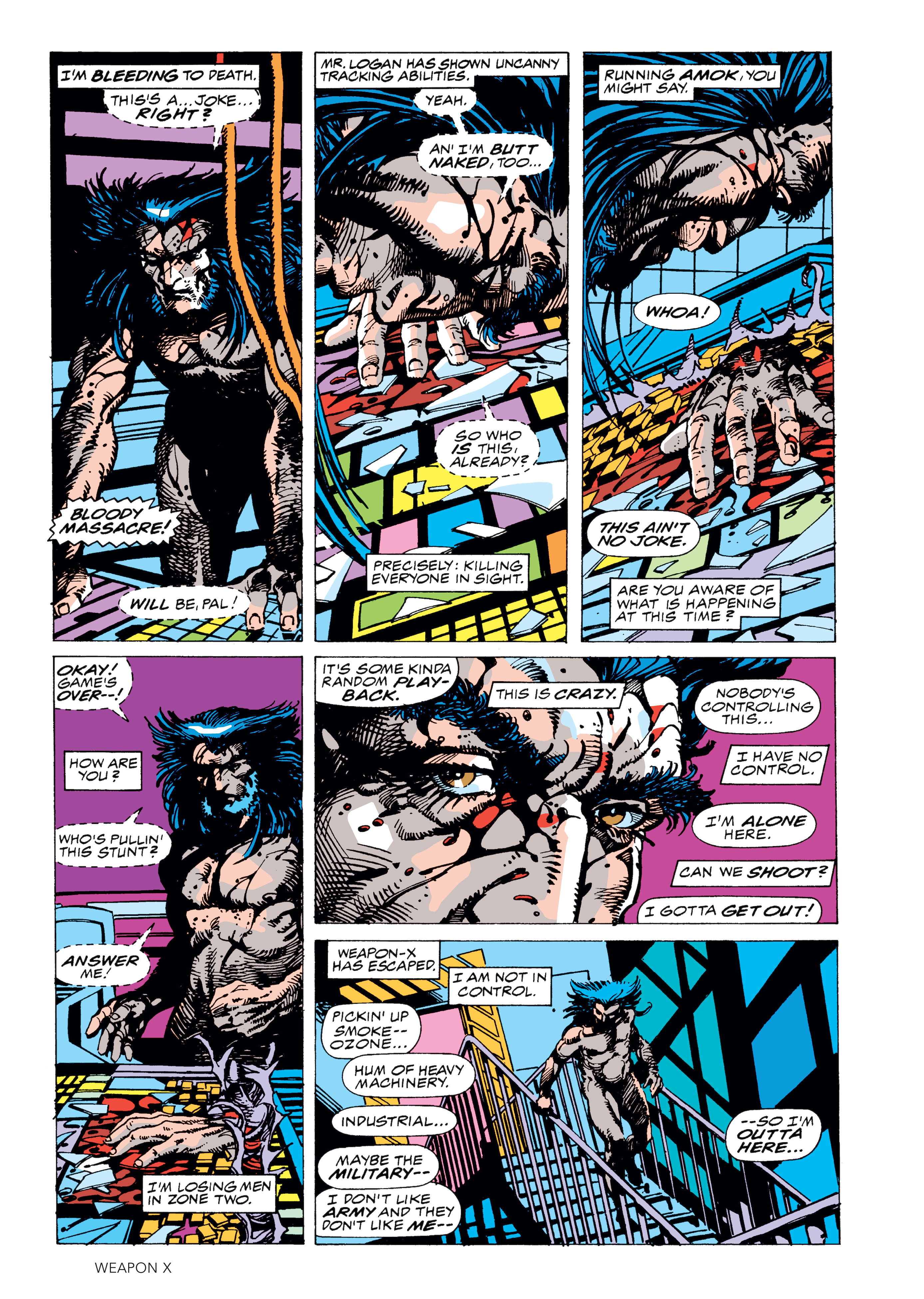 Read online Wolverine: Weapon X Gallery Edition comic -  Issue # TPB (Part 2) - 4