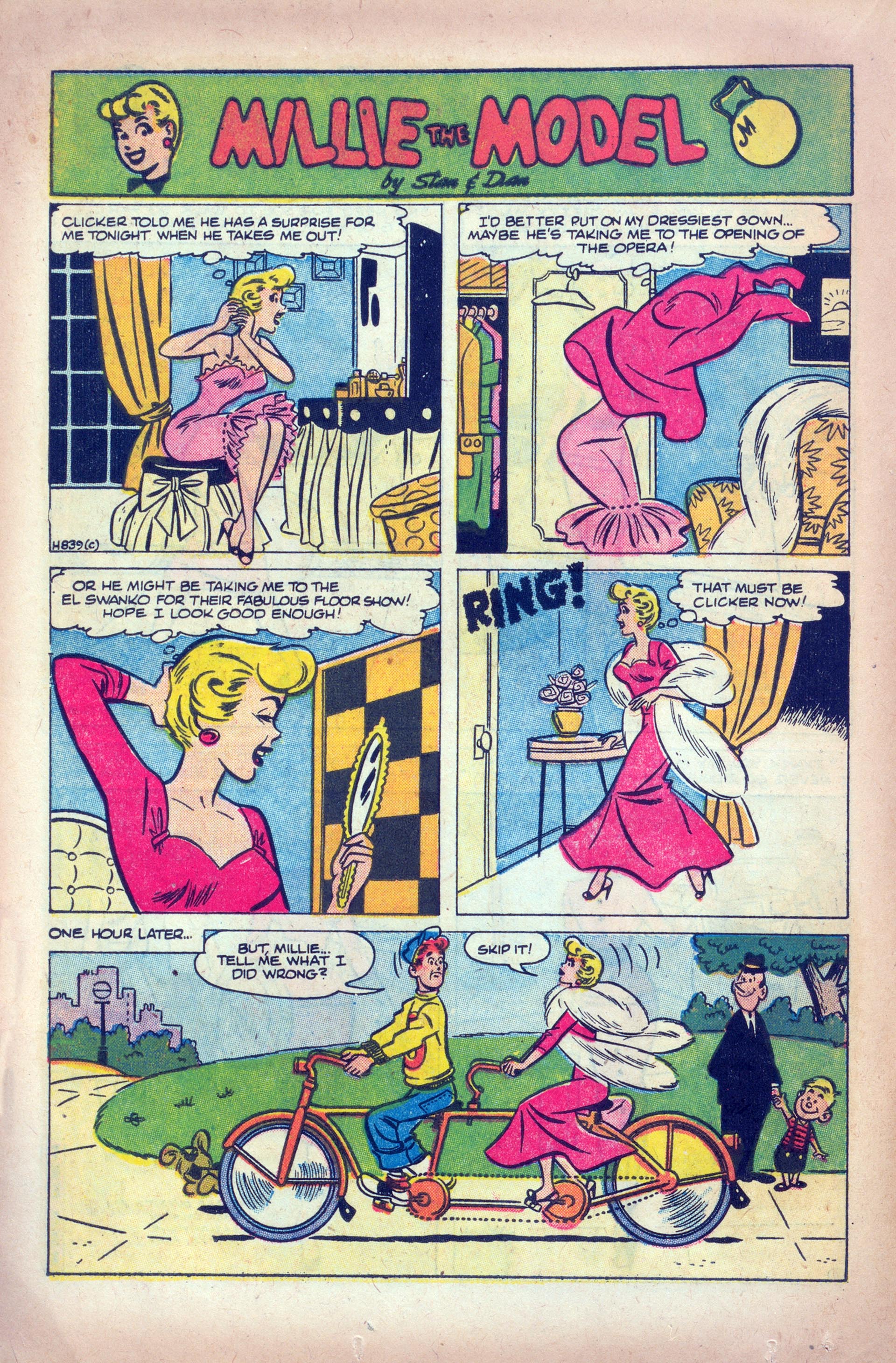 Read online Millie the Model comic -  Issue #68 - 14