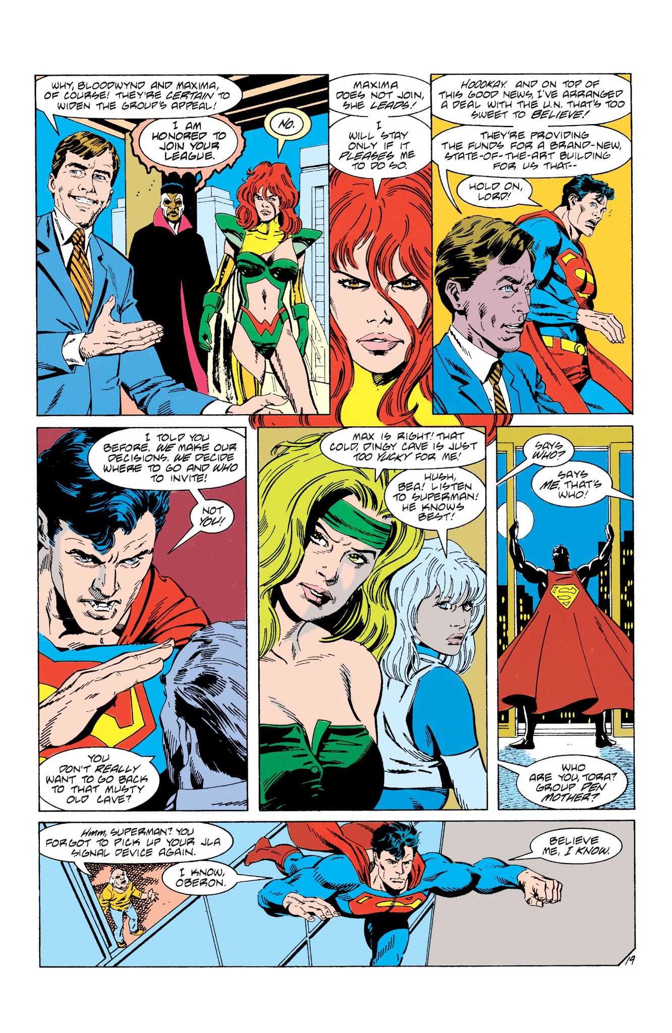 Read online Superman & The Justice League America comic -  Issue #1 - 87