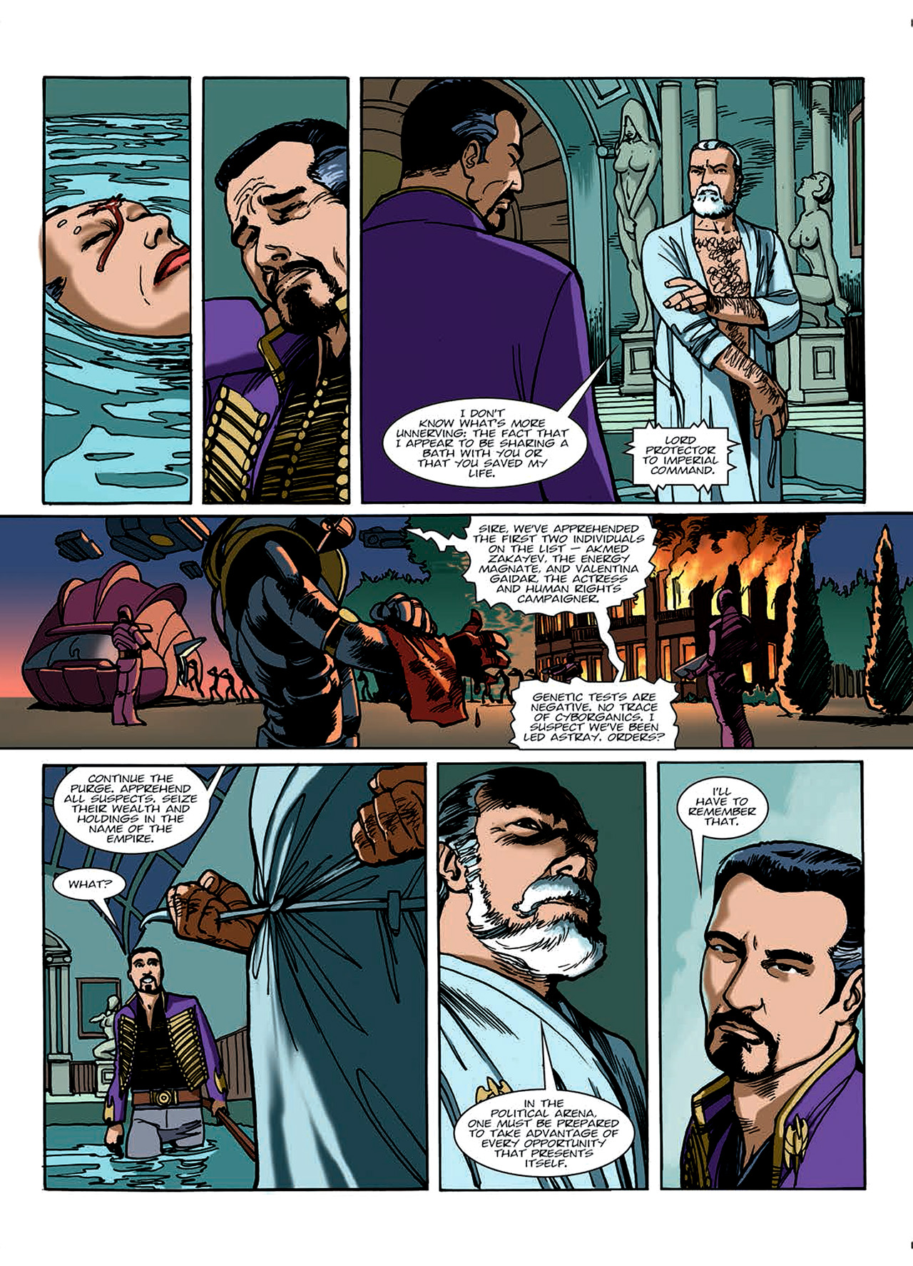 Read online Nikolai Dante comic -  Issue # TPB 7 - 163