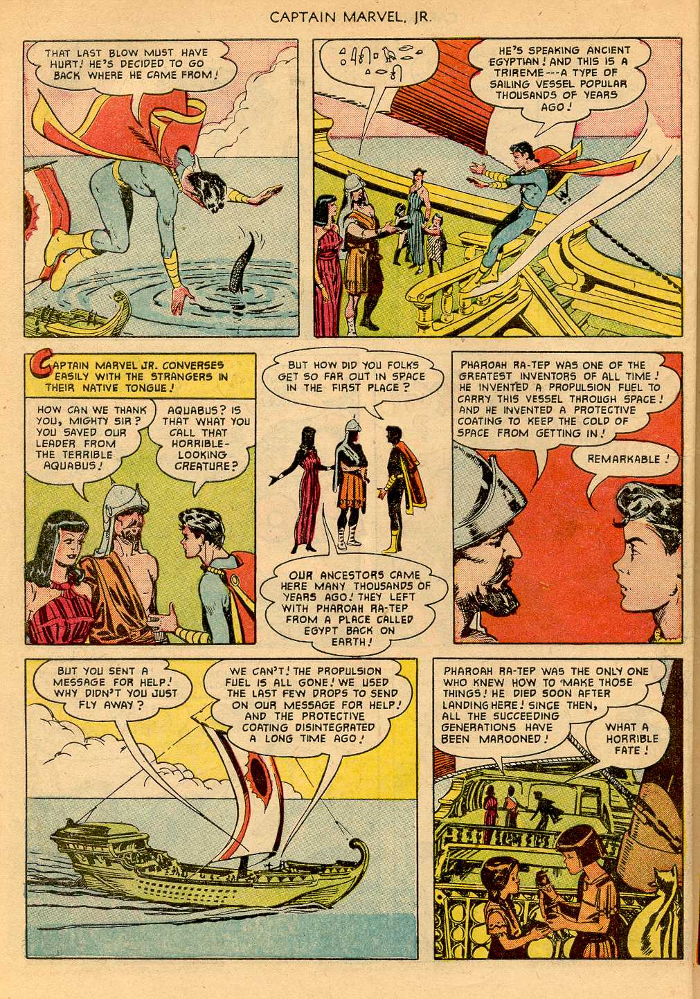 Read online Captain Marvel, Jr. comic -  Issue #101 - 6