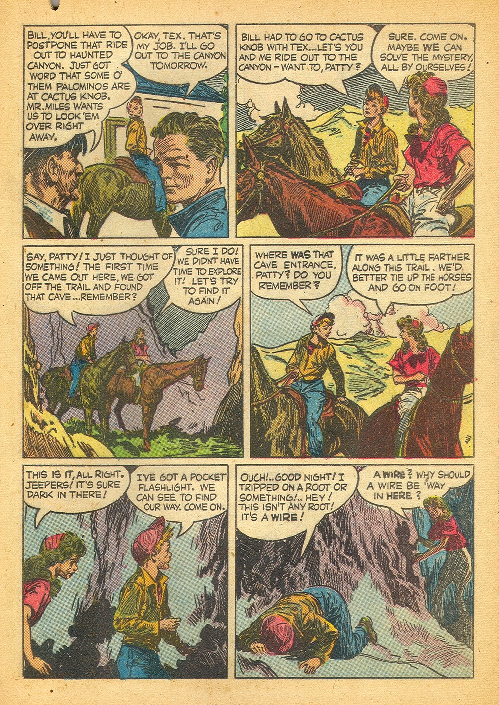 Read online Four Color Comics comic -  Issue #554 - 17