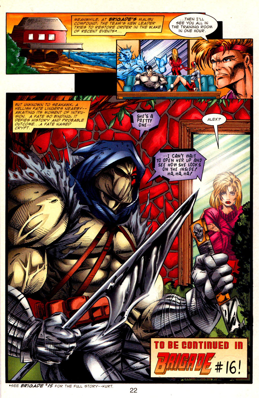 Read online Bloodstrike (1993) comic -  Issue #18 - 19