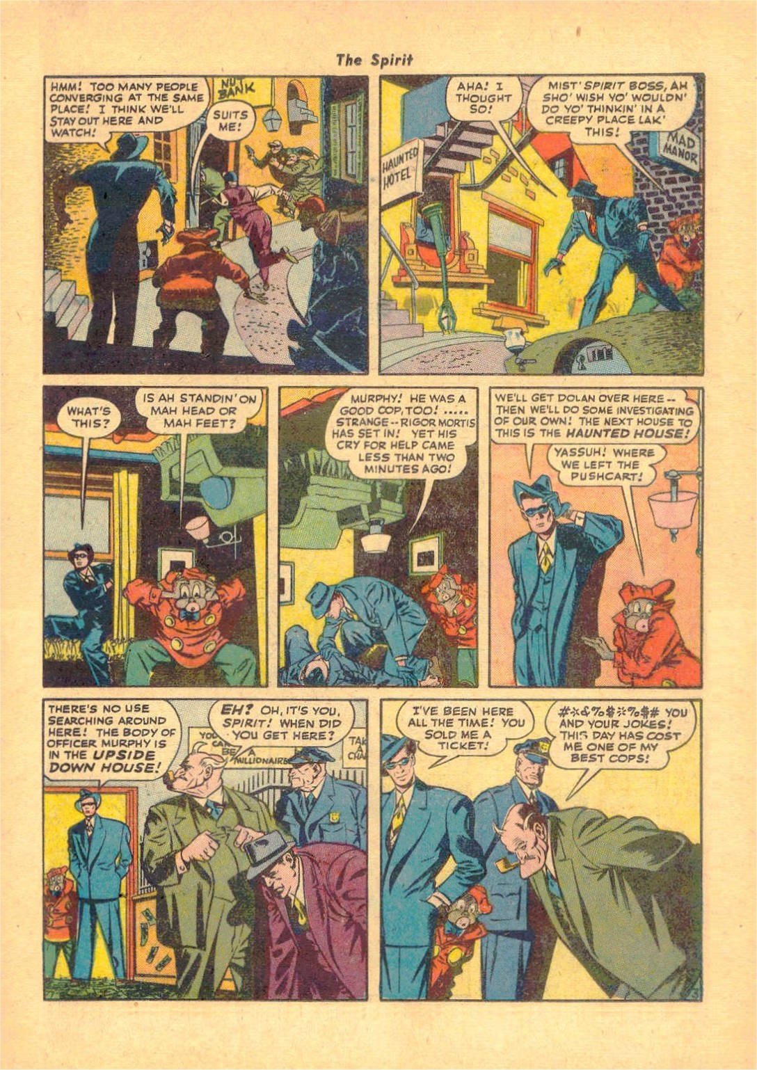 Read online The Spirit (1944) comic -  Issue #8 - 21