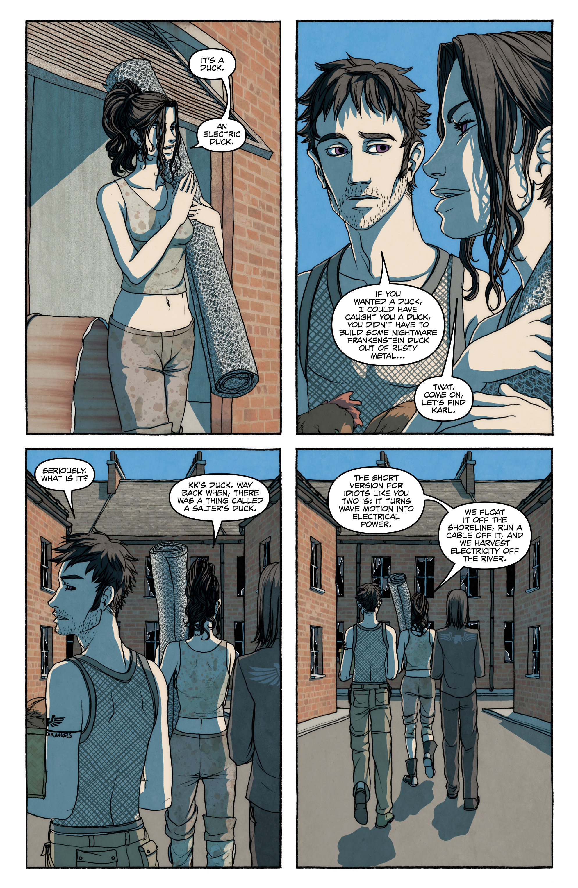 Read online FreakAngels comic -  Issue #3 - 24