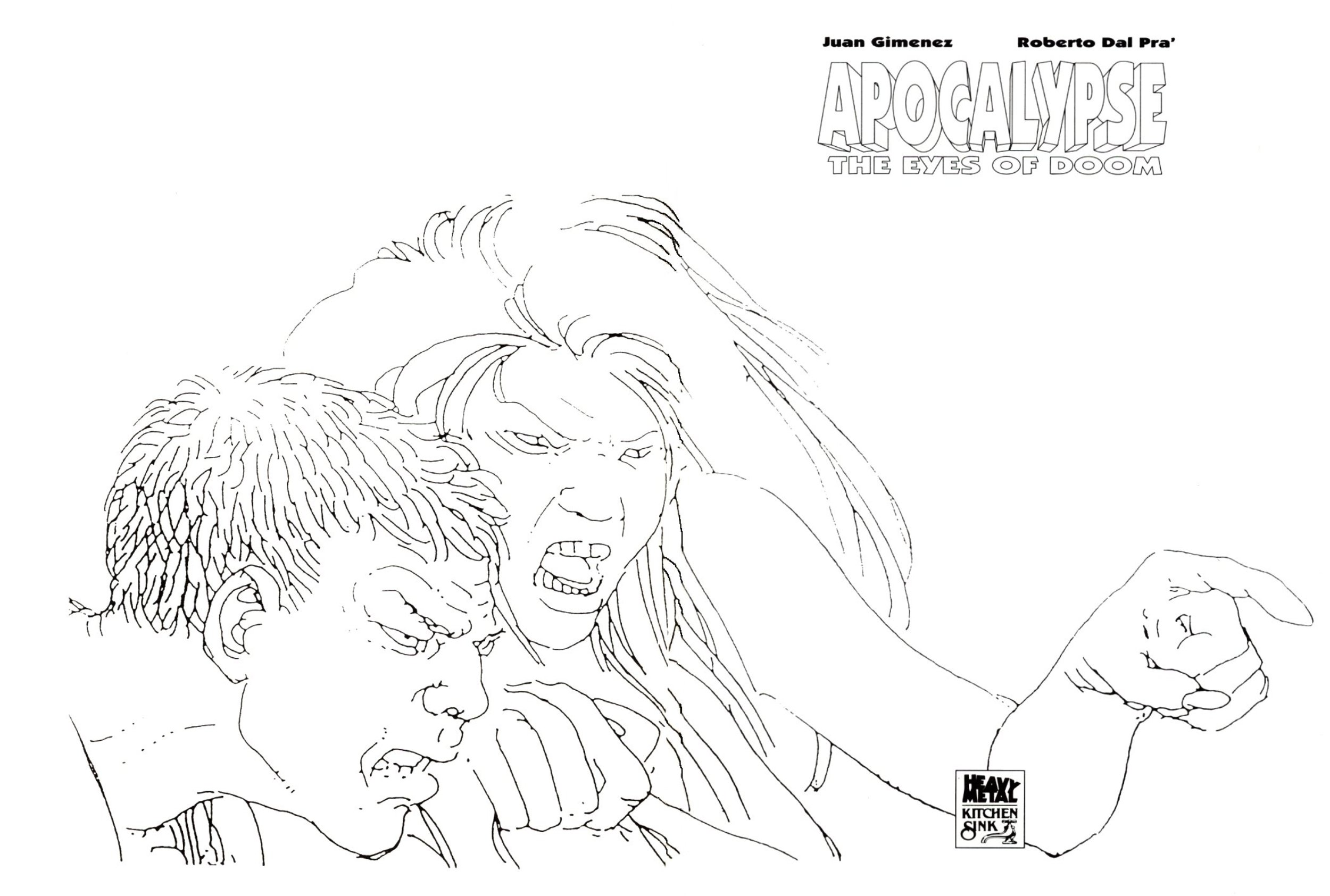 Read online Apocalypse, The Eyes of Doom comic -  Issue # Full - 3