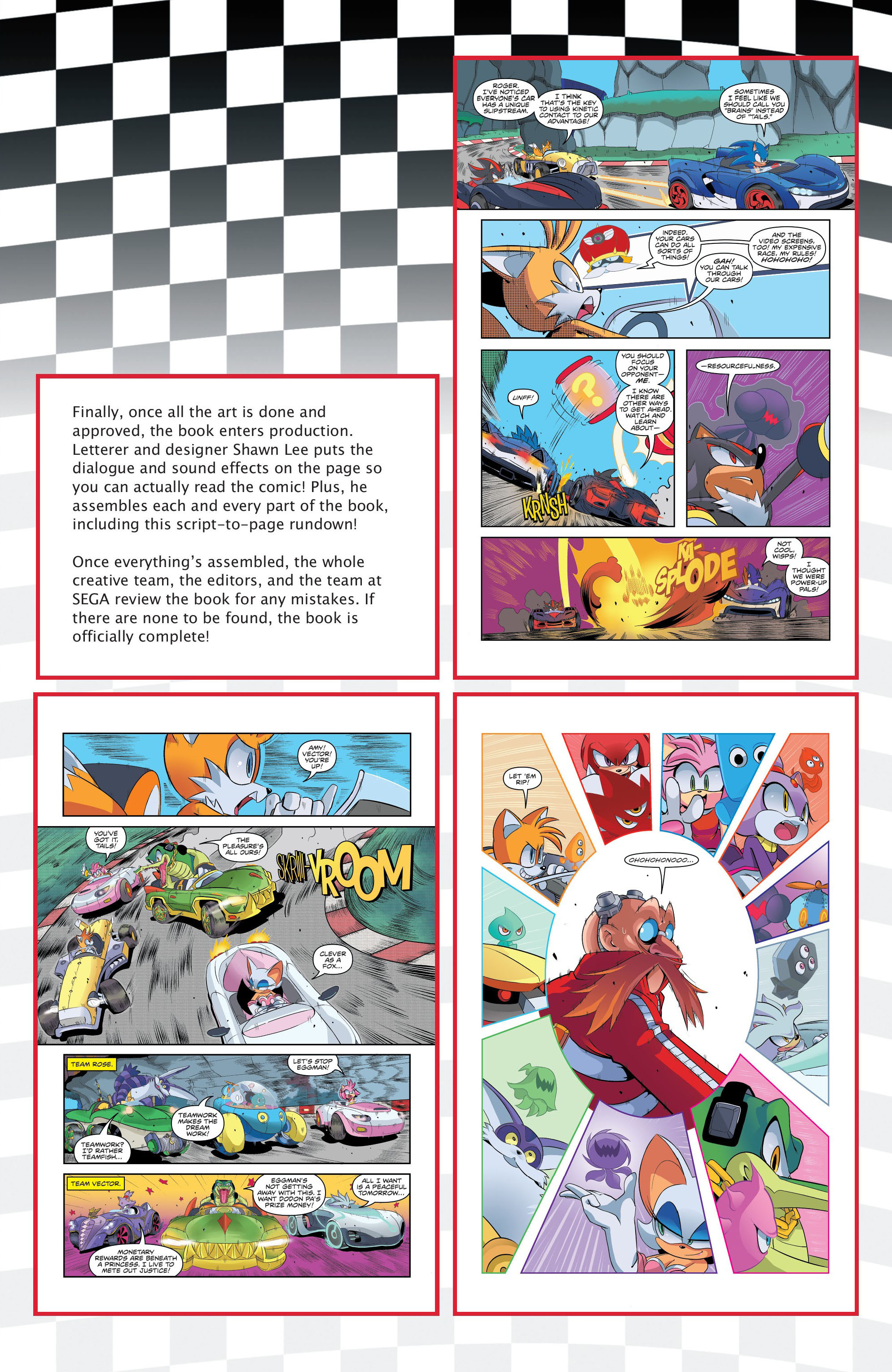 Read online Team Sonic Racing Deluxe Turbo Championship Edition comic -  Issue # Full - 30
