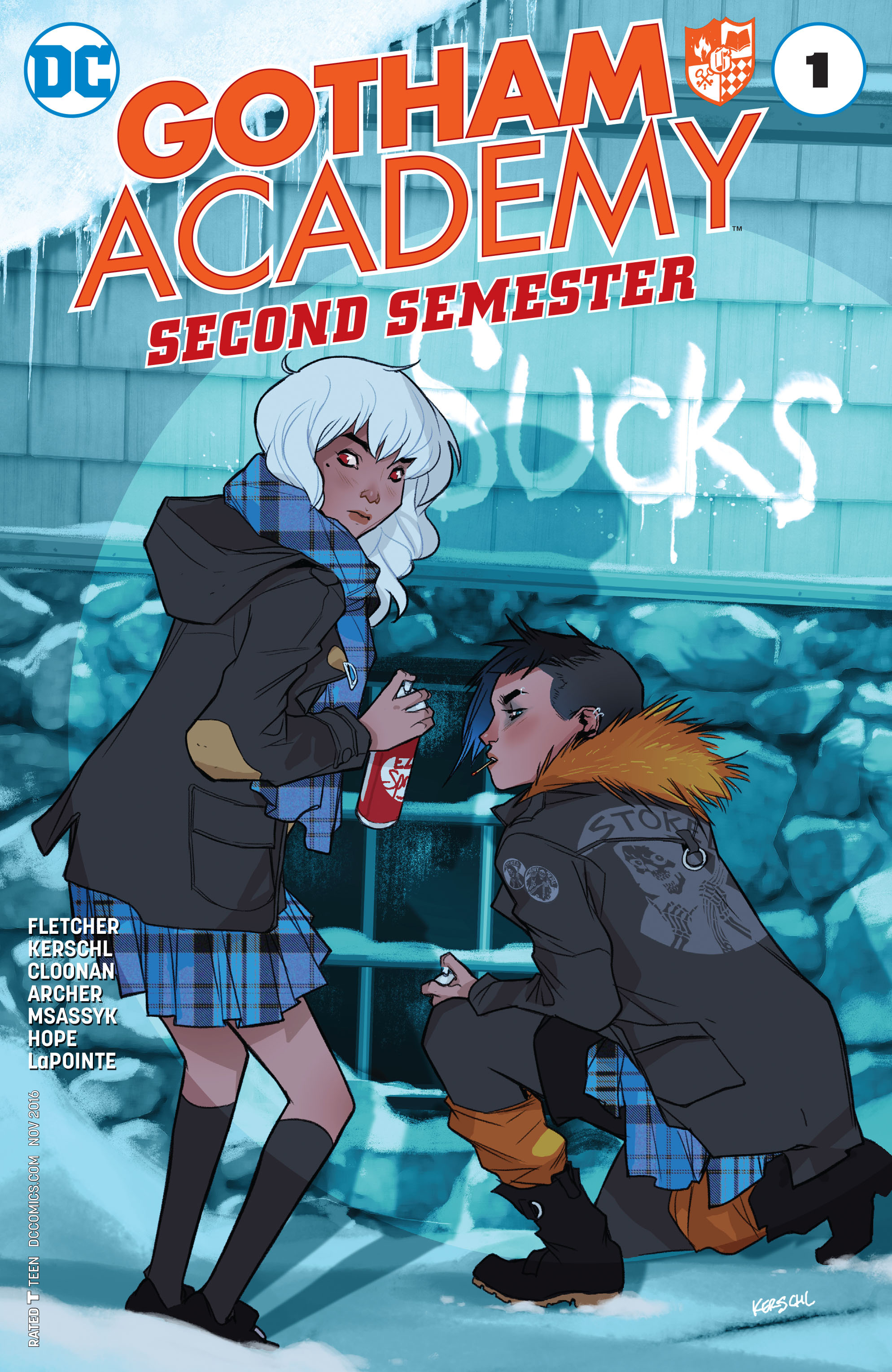 Read online Gotham Academy: Second Semester comic -  Issue #1 - 1
