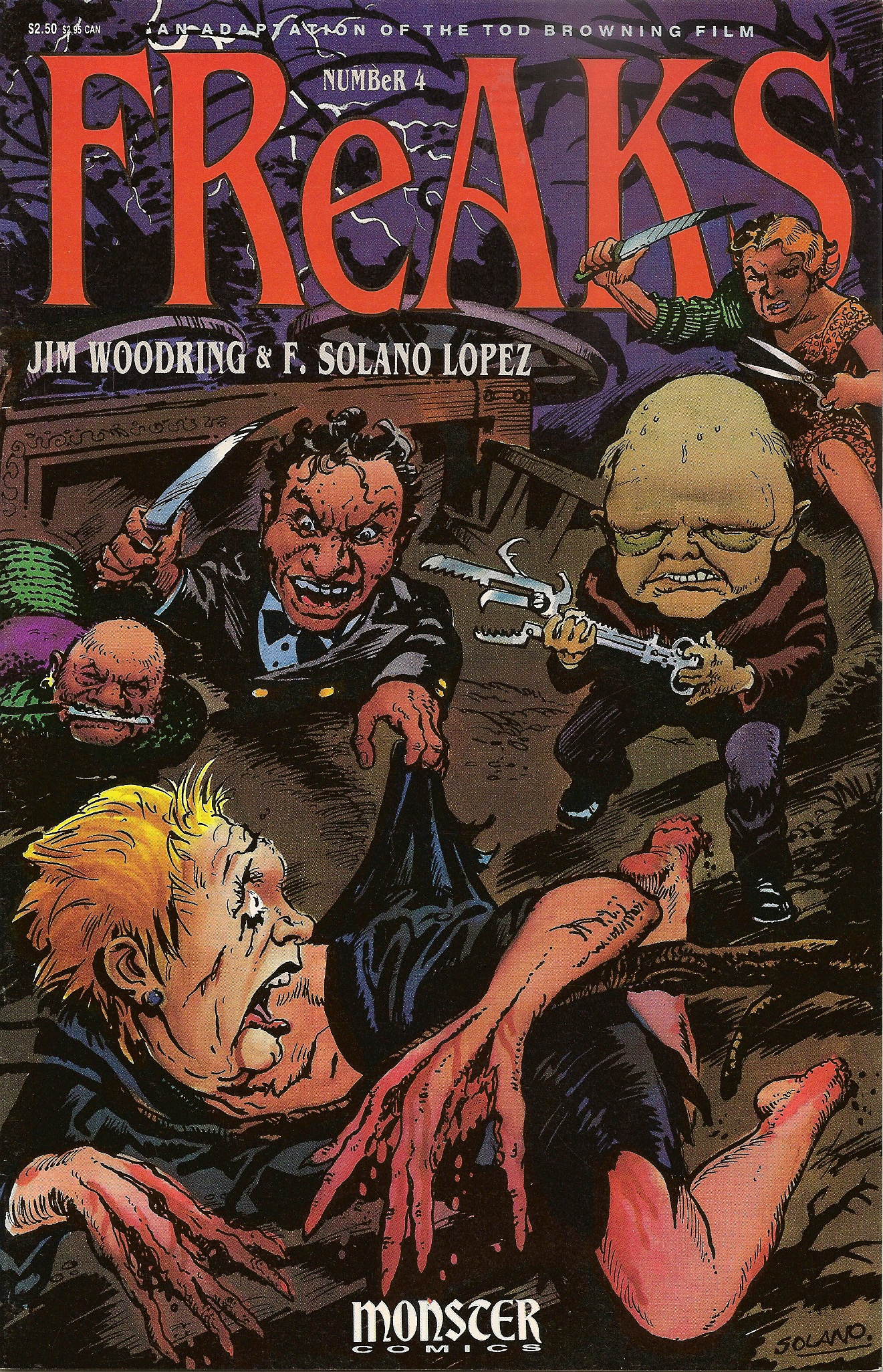 Read online Freaks comic -  Issue #4 - 1