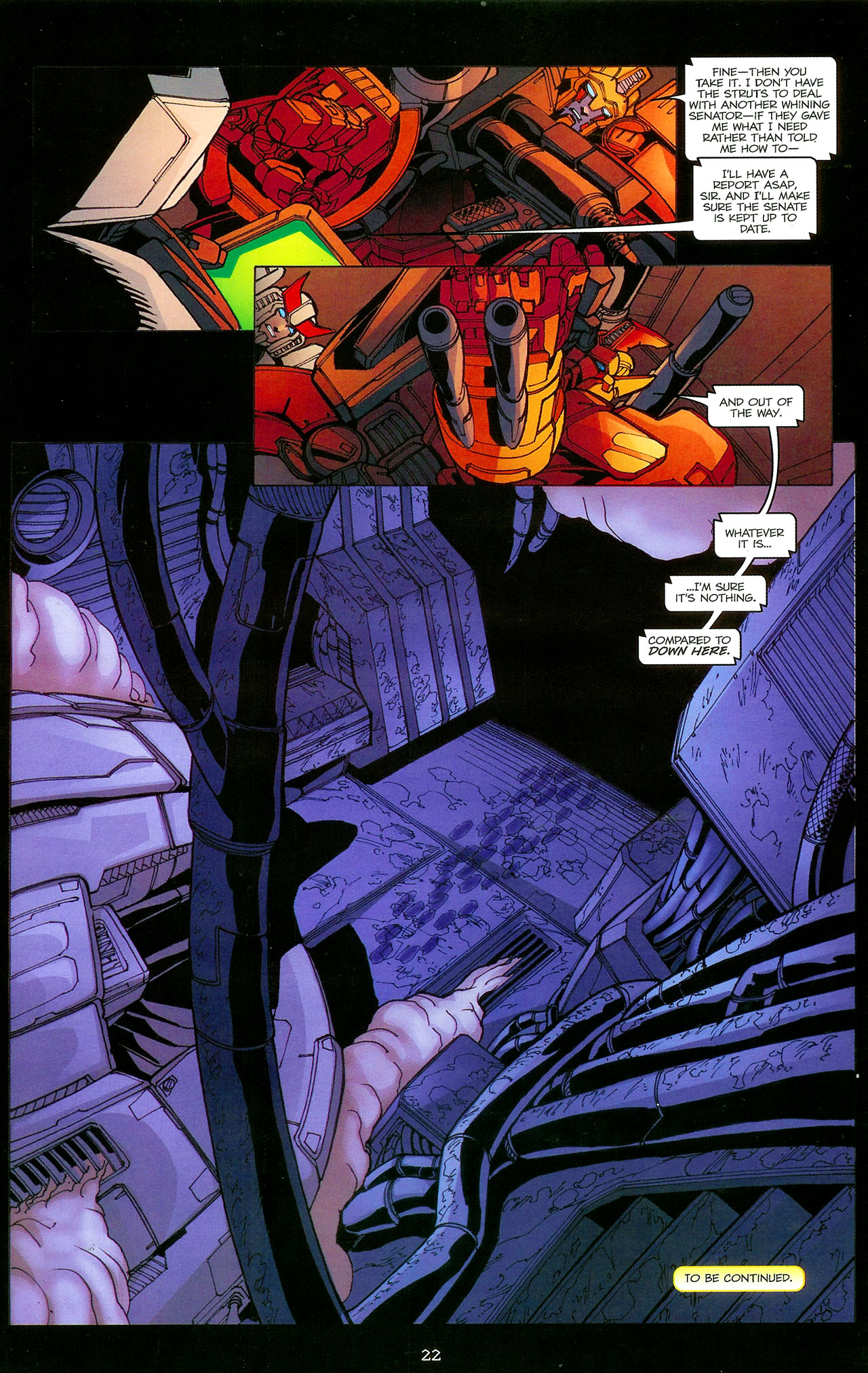Read online The Transformers Megatron Origin comic -  Issue #1 - 25