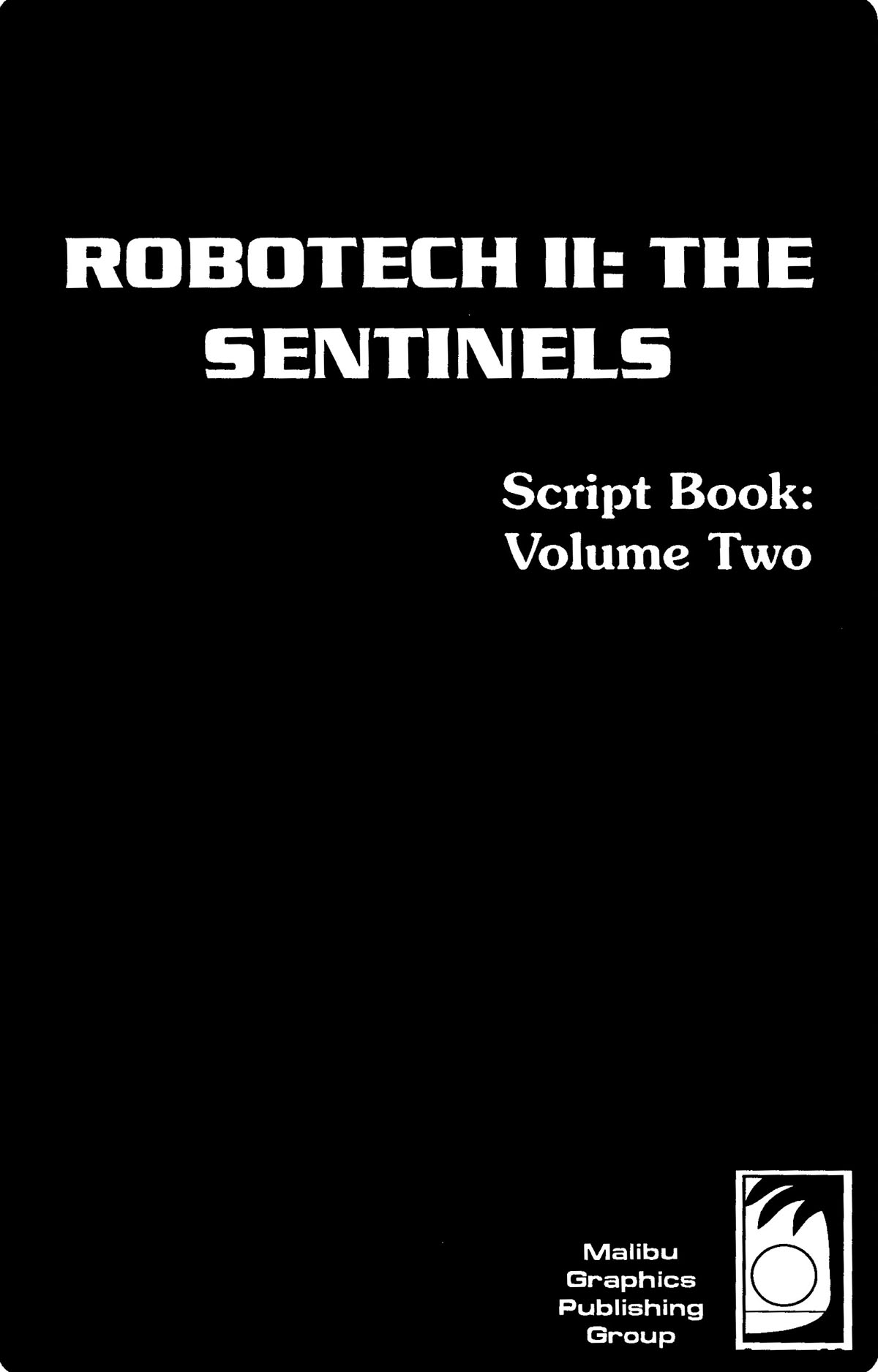 Read online Robotech II: The Sentinels comic -  Issue # _Script Book 2 - 2