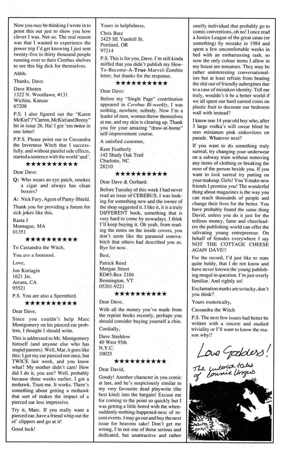 Read online Cerebus comic -  Issue #124 - 25