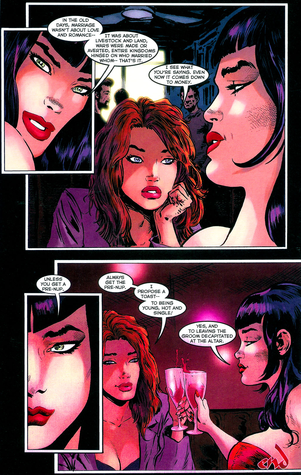 Read online Vampirella/Witchblade: Union of the Damned comic -  Issue # Full - 29