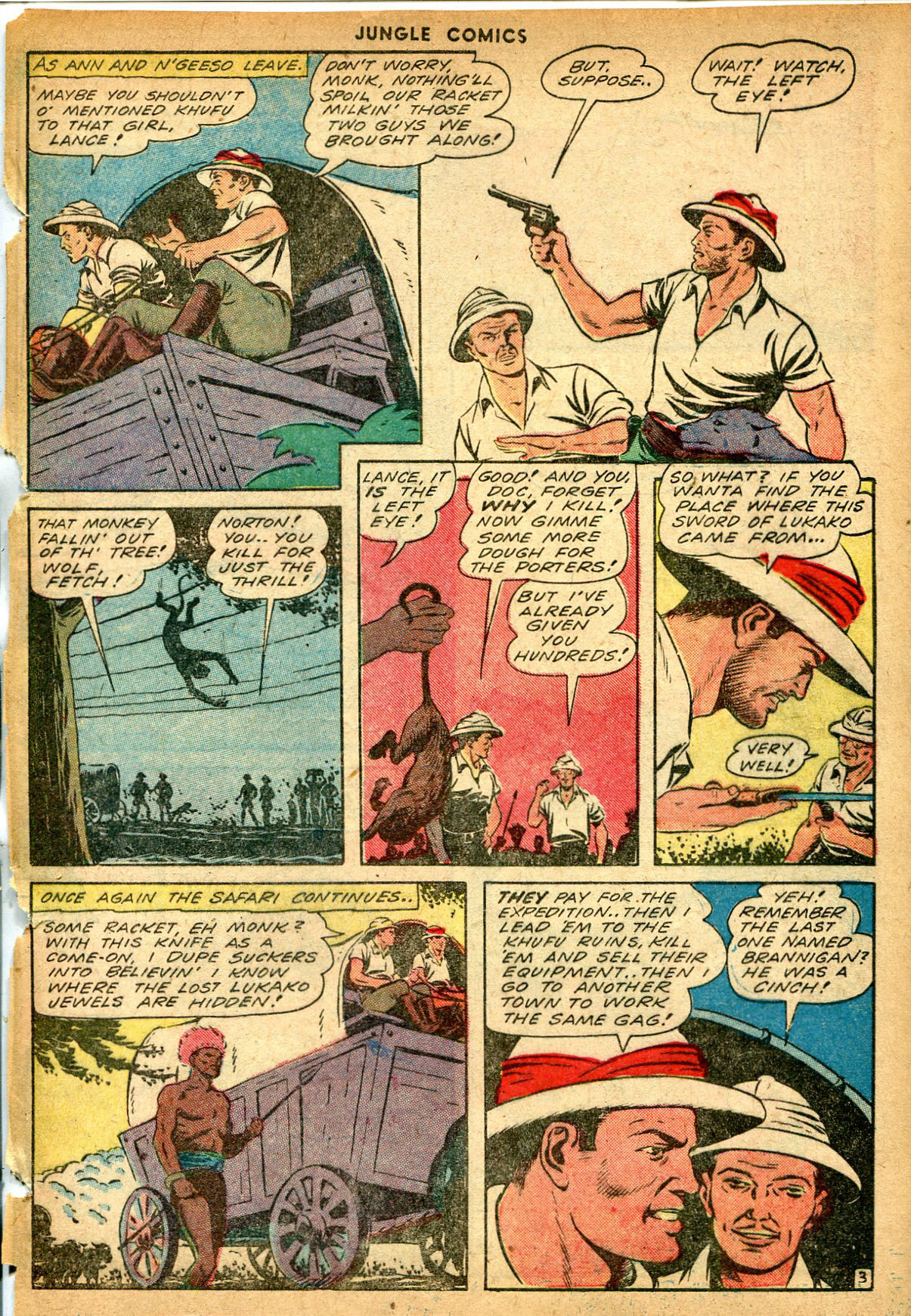 Read online Jungle Comics comic -  Issue #52 - 5