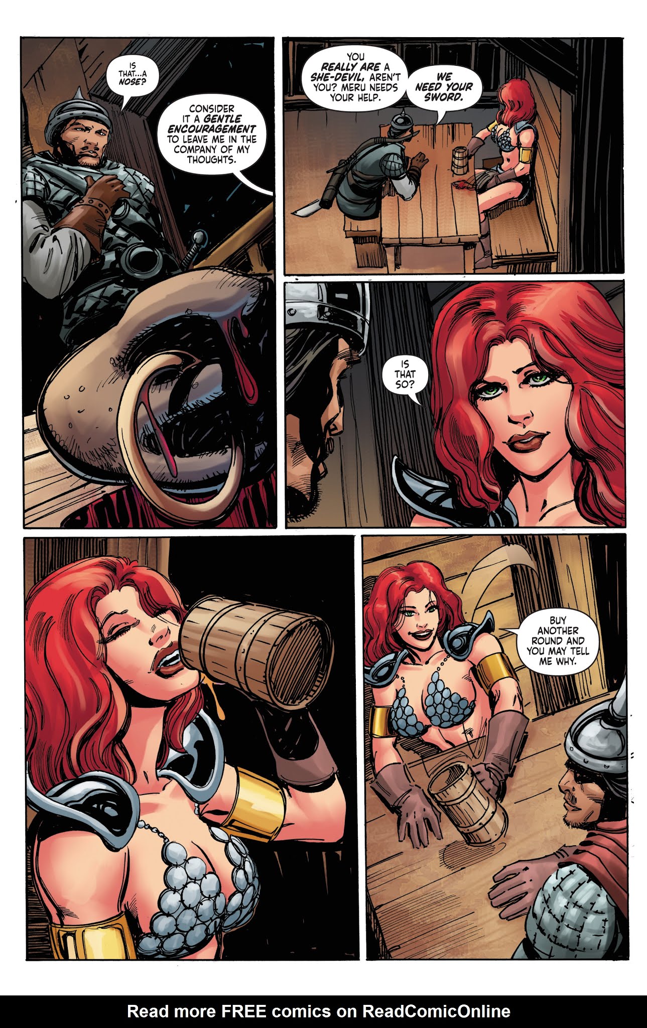 Read online Red Sonja Vol. 4 comic -  Issue # _TPB 2 (Part 2) - 21