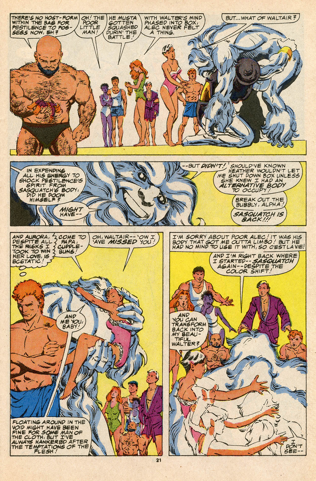 Read online Alpha Flight (1983) comic -  Issue #45 - 31