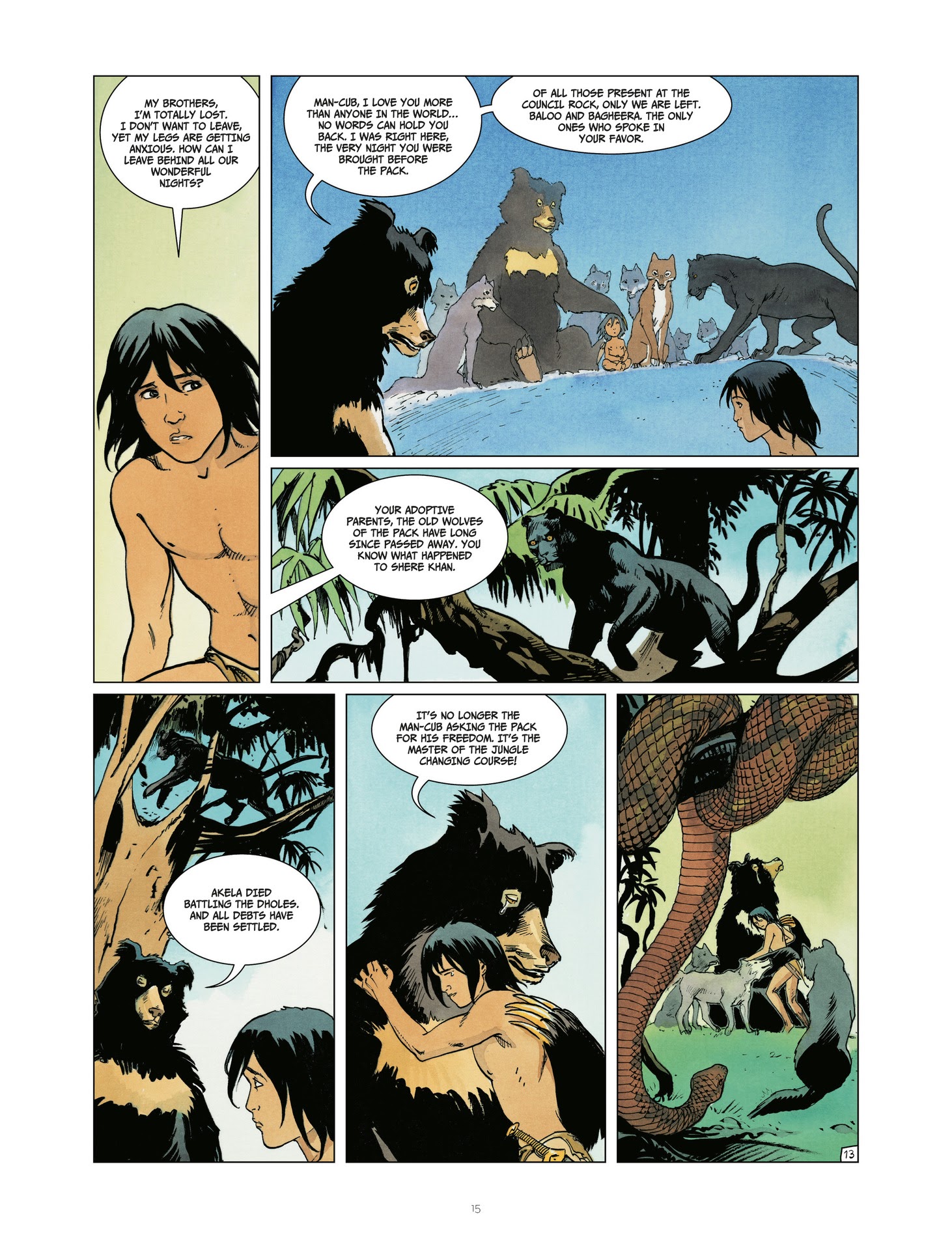 Read online The Last Jungle Book comic -  Issue #3 - 15