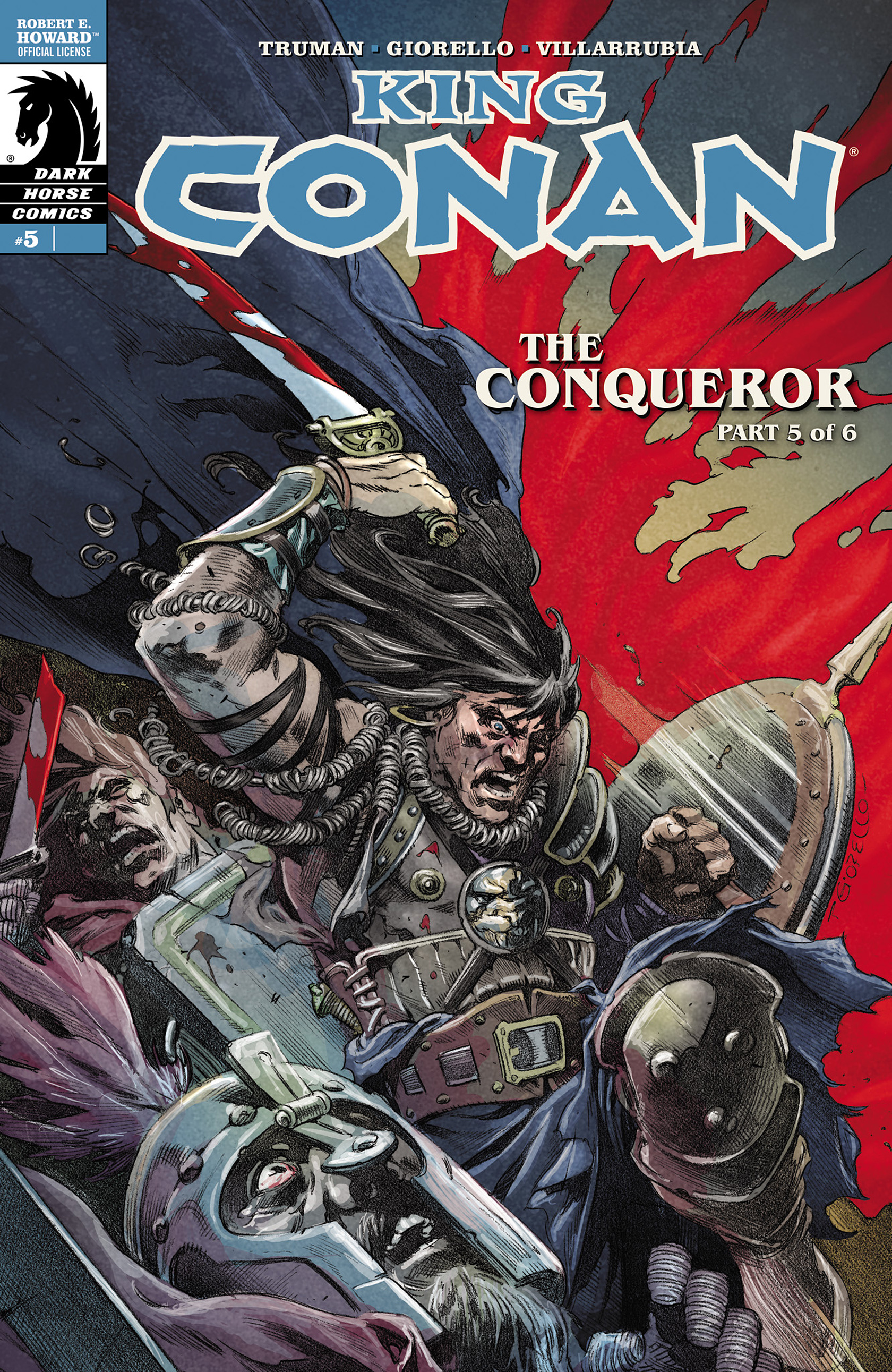 Read online King Conan: The Conqueror comic -  Issue #5 - 1