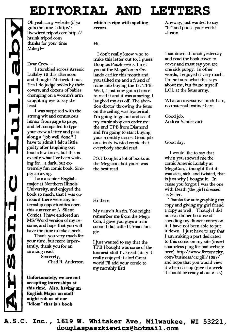 Read online Arsenic Lullaby comic -  Issue #13 - 22