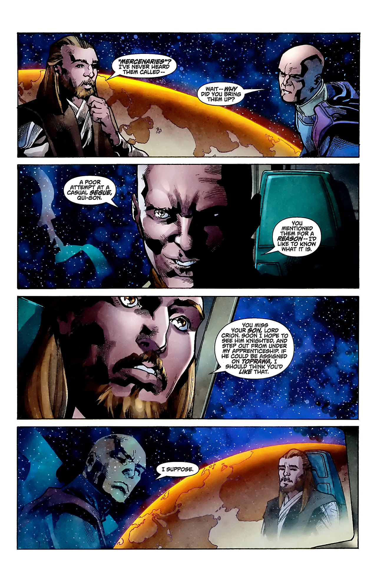 Read online Star Wars: Jedi - The Dark Side comic -  Issue #3 - 5