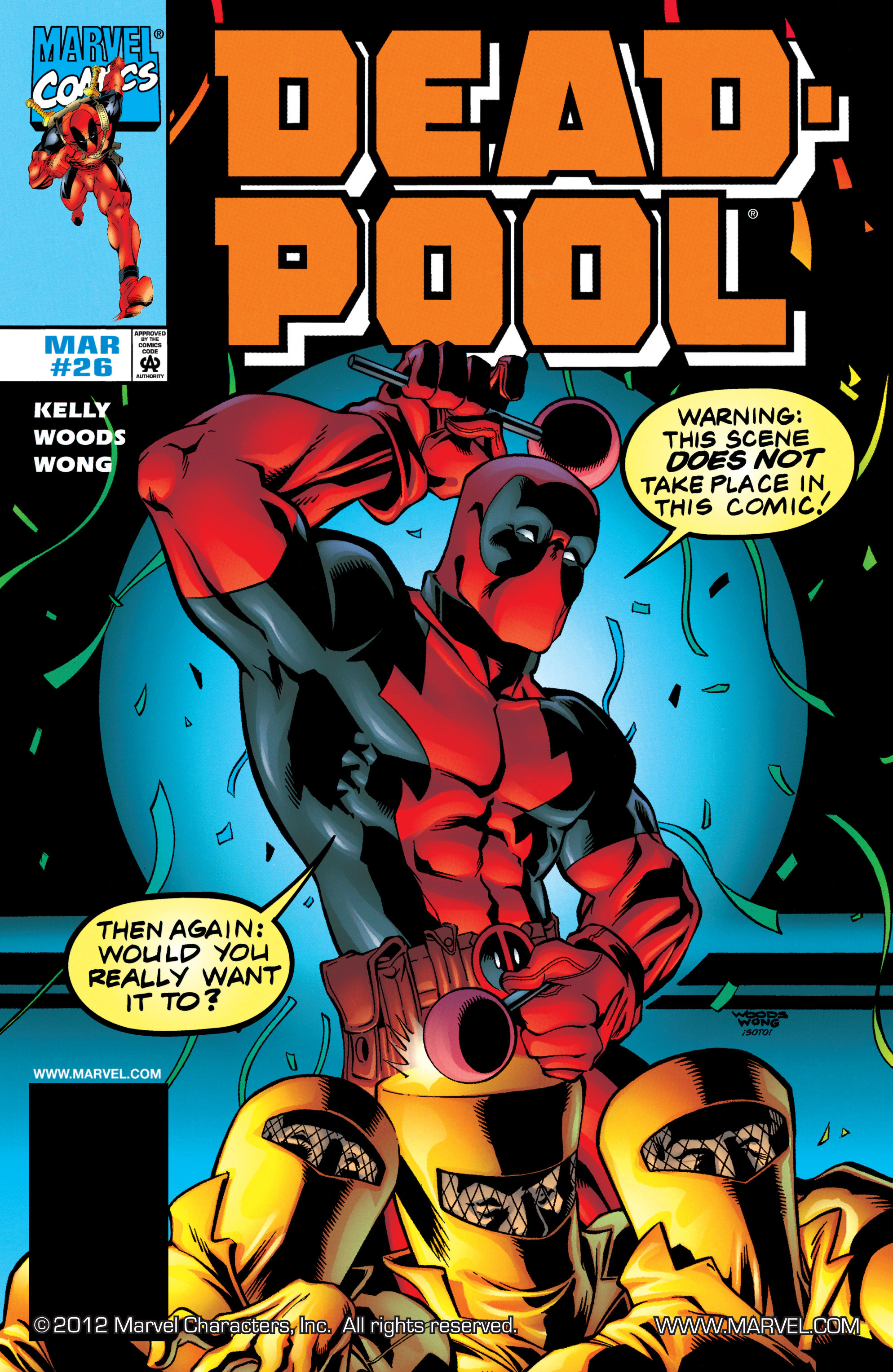 Read online Deadpool (1997) comic -  Issue #26 - 1