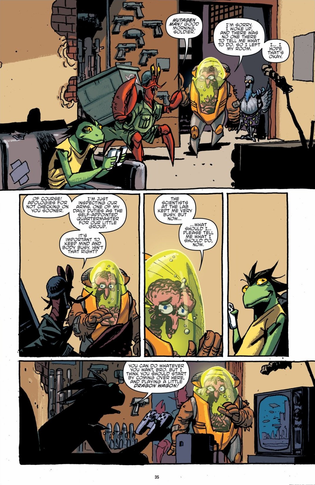 Read online Teenage Mutant Ninja Turtles: The IDW Collection comic -  Issue # TPB 6 (Part 1) - 34