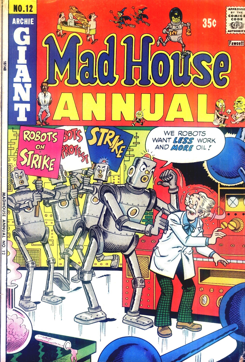 Read online Mad House Annual comic -  Issue #12 - 1