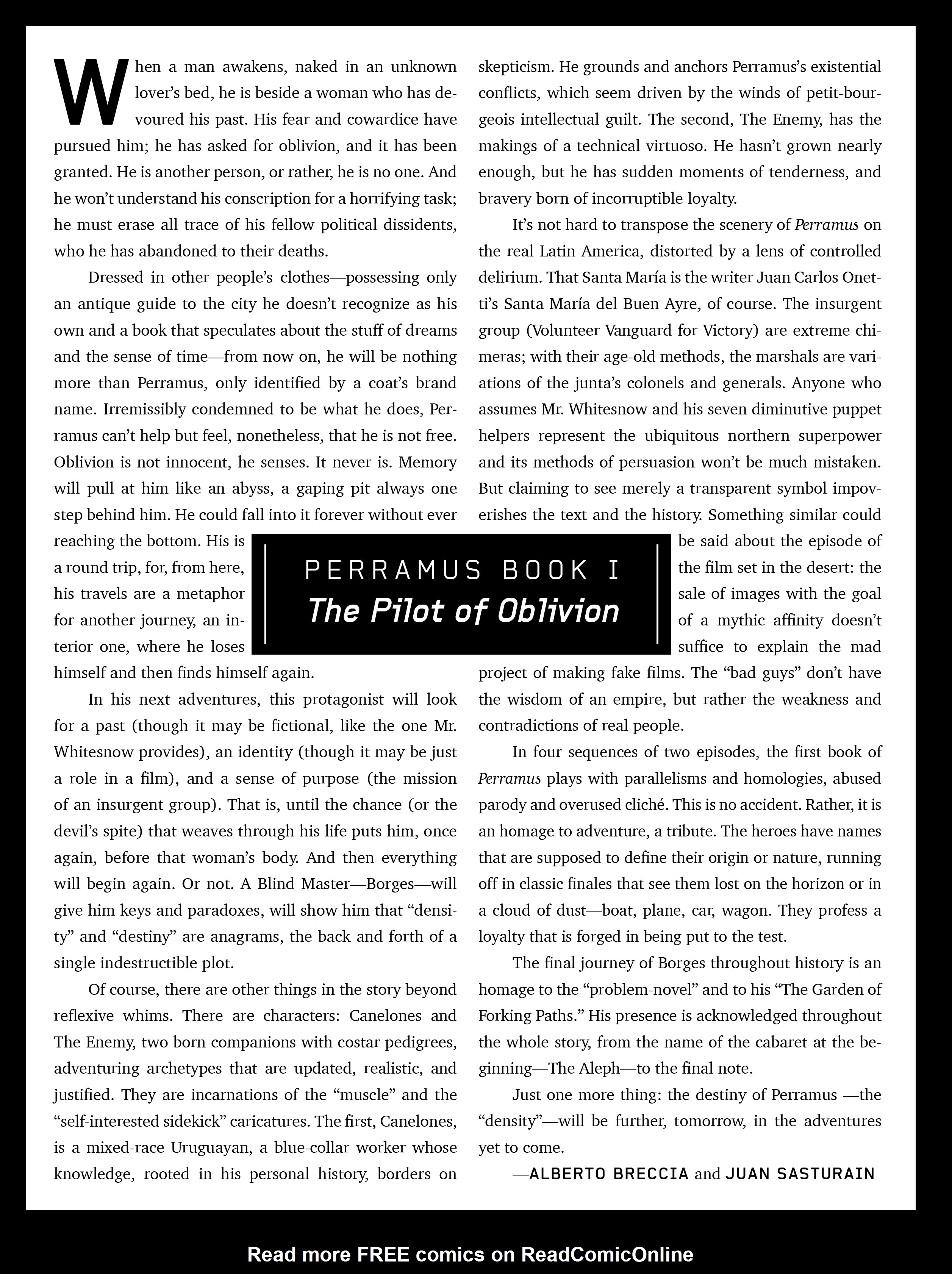 Read online Perramus: The City and Oblivion comic -  Issue # TPB (Part 1) - 7