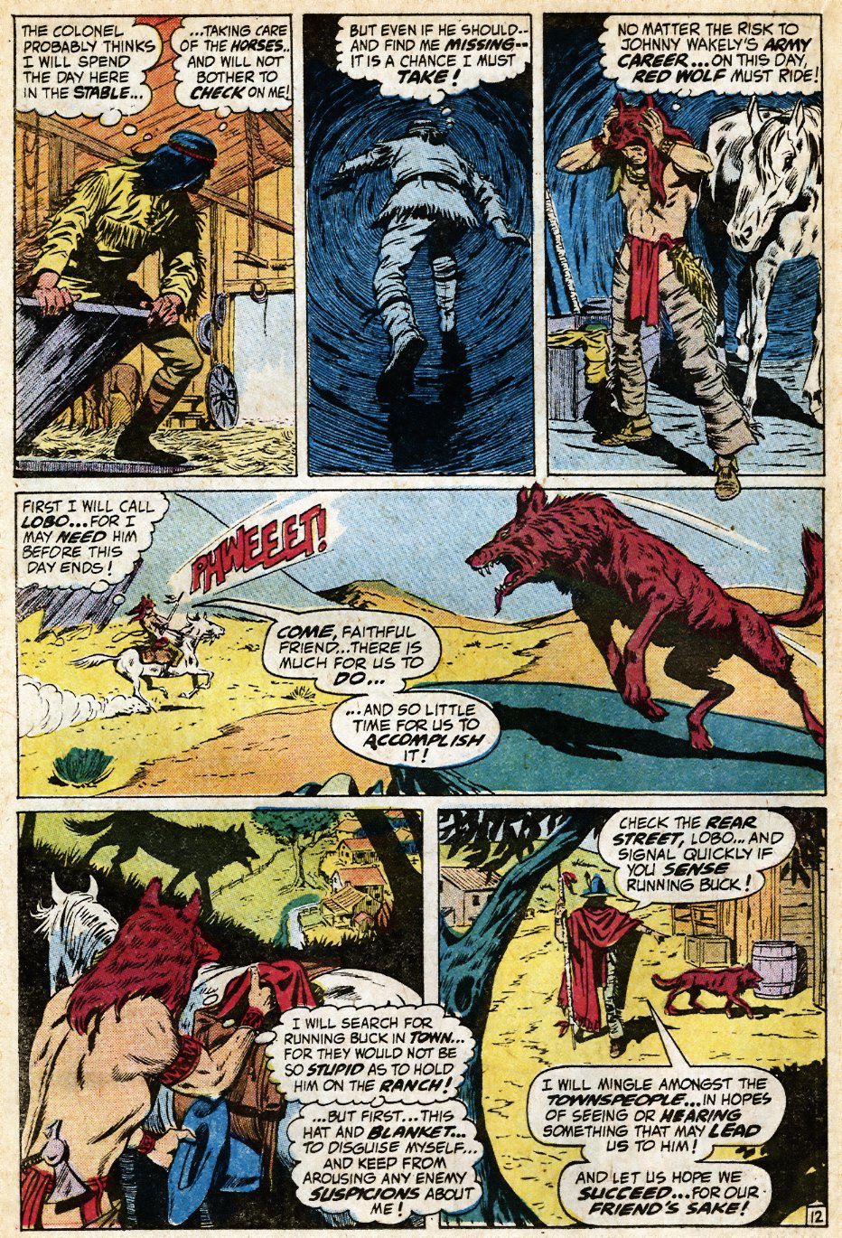 Read online Red Wolf (1972) comic -  Issue #1 - 13