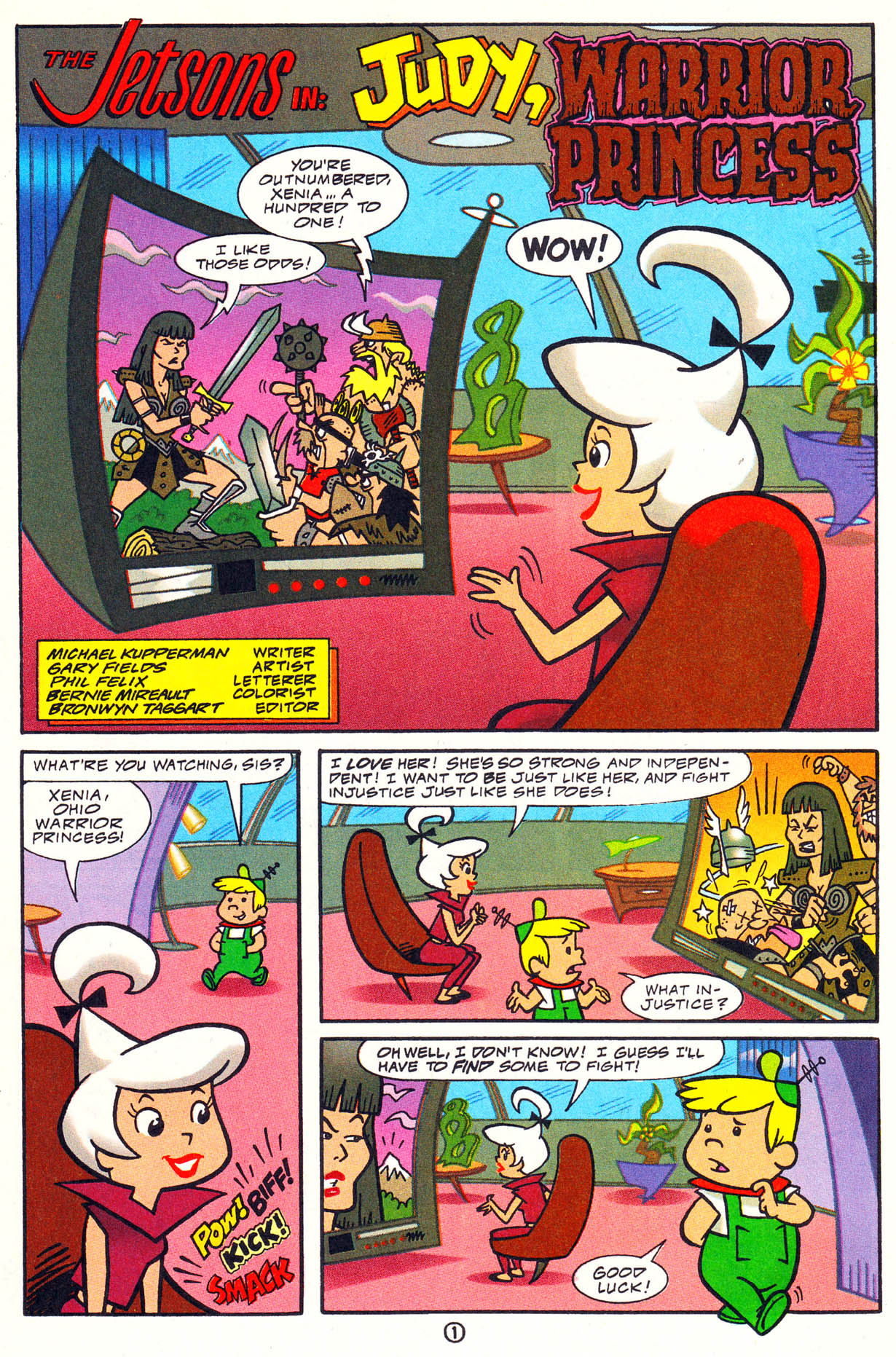 Read online The Flintstones and the Jetsons comic -  Issue #8 - 21