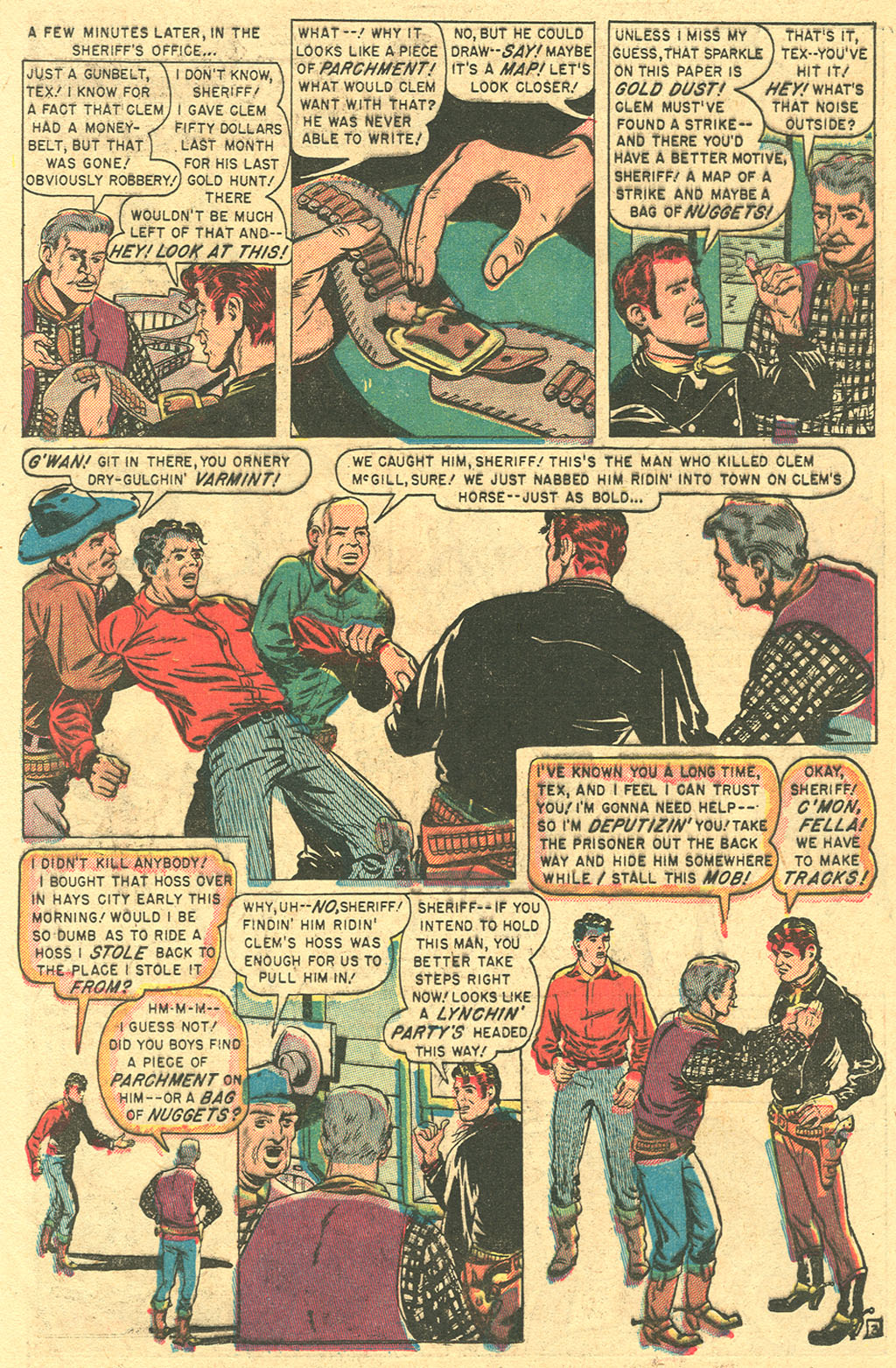 Read online Kid Colt Outlaw comic -  Issue #4 - 35