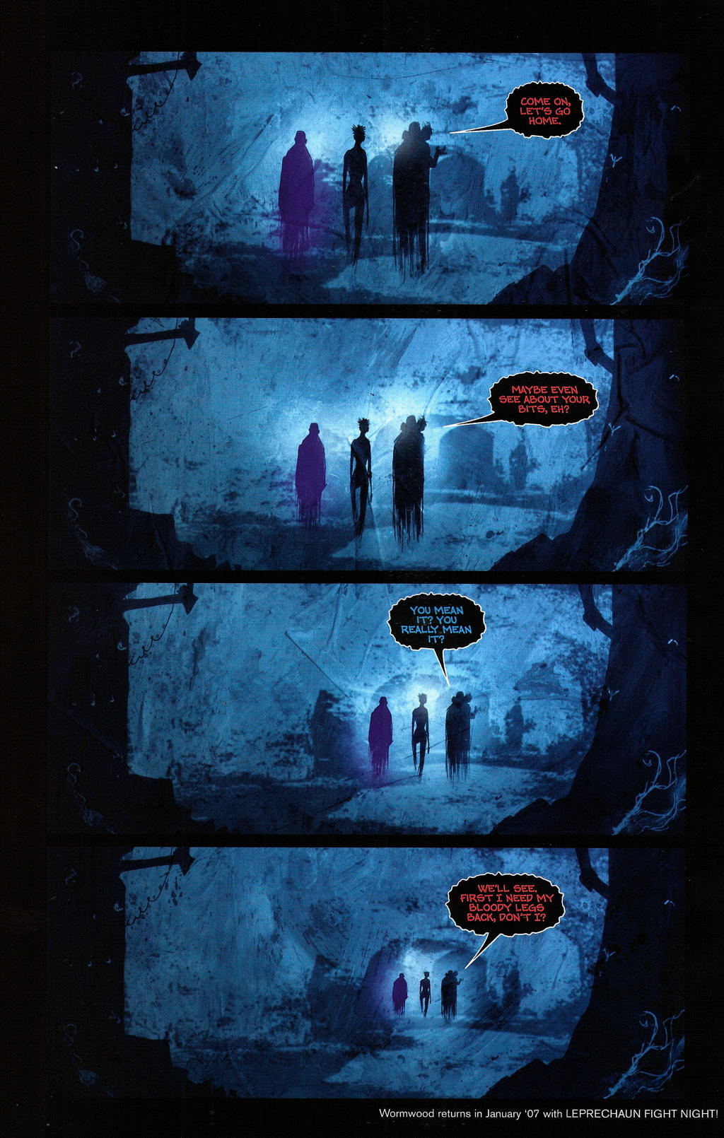 Read online Wormwood: Gentleman Corpse comic -  Issue #4 - 25
