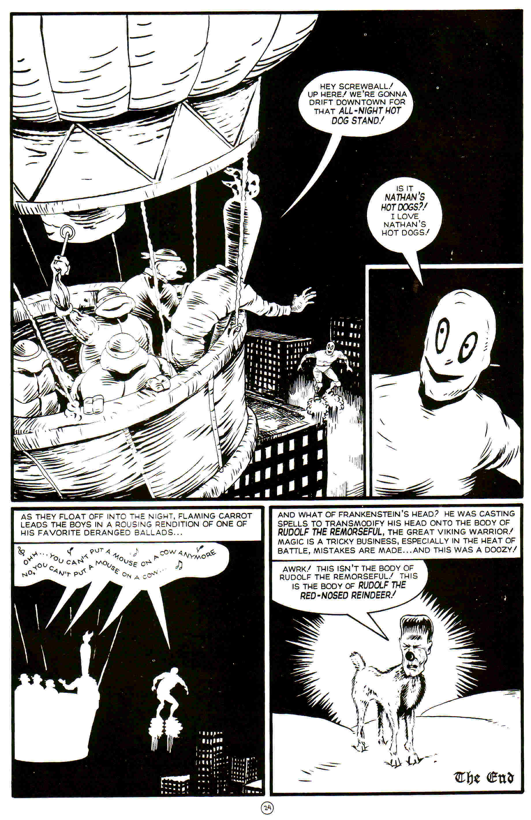 Read online Flaming Carrot Comics (1988) comic -  Issue #27 - 26