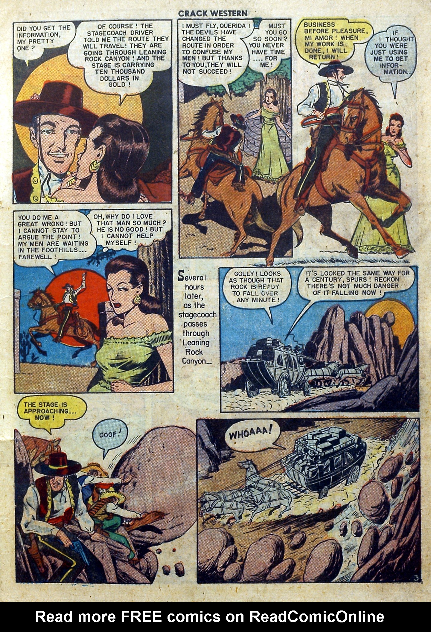 Read online Crack Western comic -  Issue #66 - 5