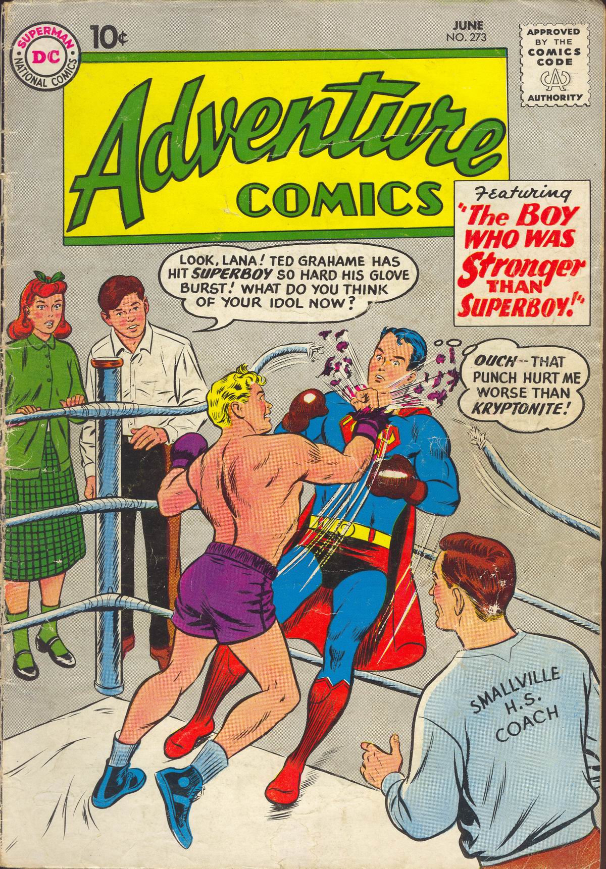 Read online Adventure Comics (1938) comic -  Issue #273 - 1