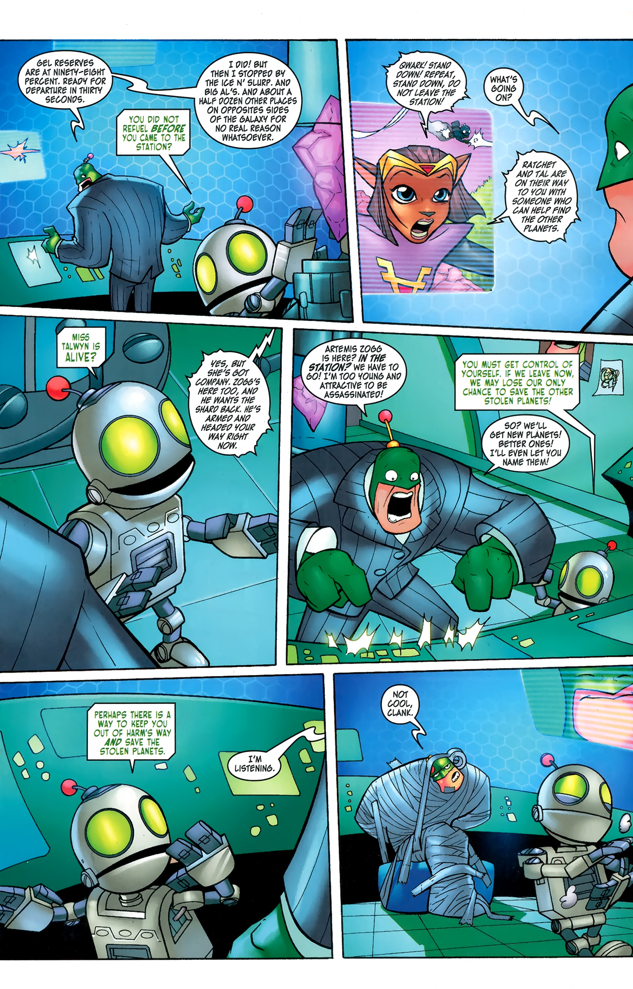 Read online Ratchet & Clank comic -  Issue #6 - 17