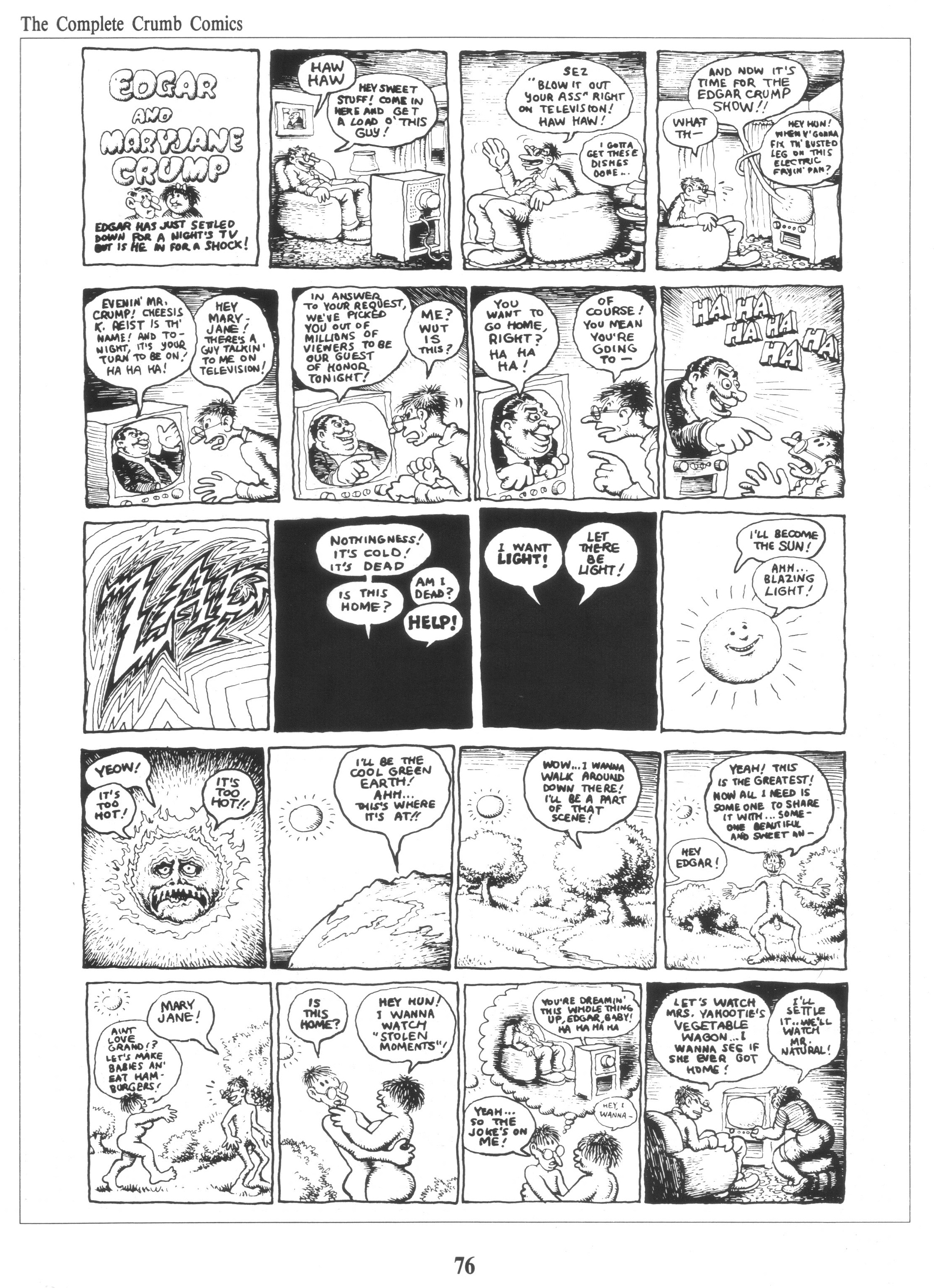 Read online The Complete Crumb Comics comic -  Issue # TPB 4 - 91