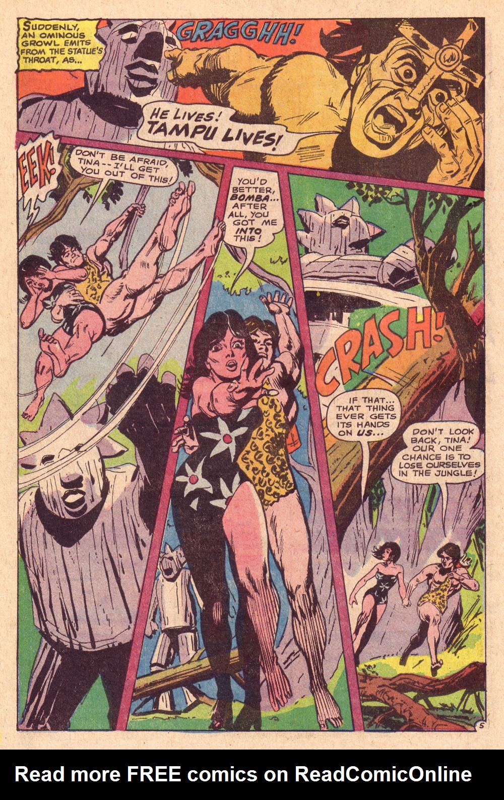 Read online Bomba, The Jungle Boy comic -  Issue #5 - 8